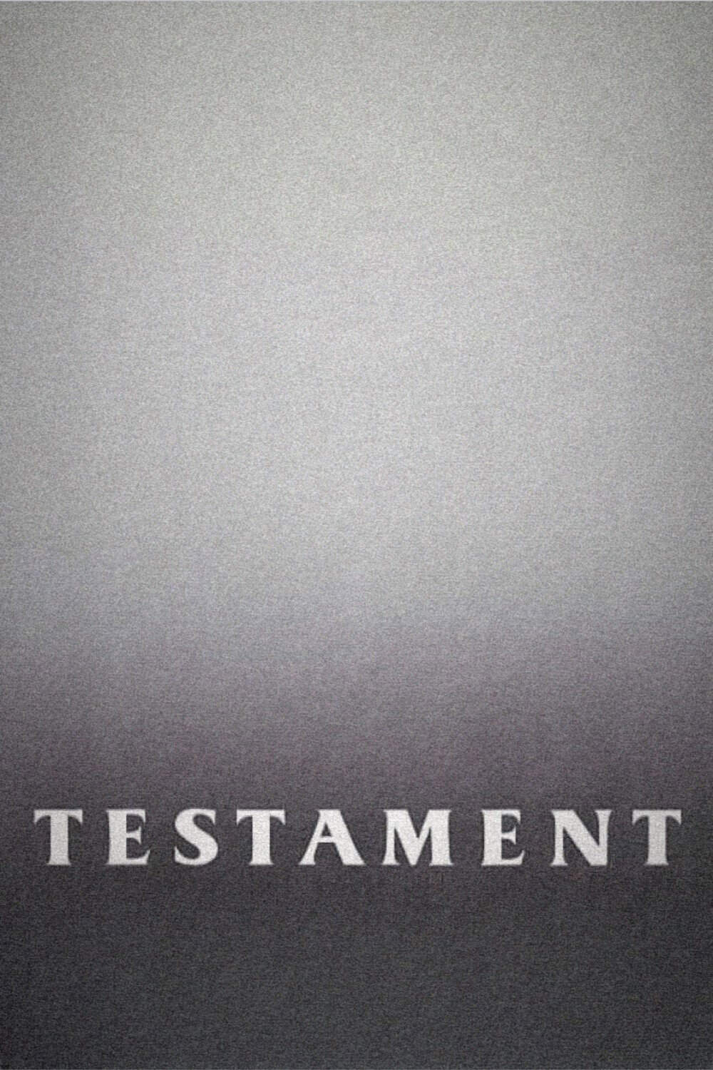 Poster chính thức của phim Phim Tâm Lý, Phim Viễn Tưởng "Chúc thư" (Testament - 1983), với sự tham gia của diễn viên Jane Alexander và William Devane.