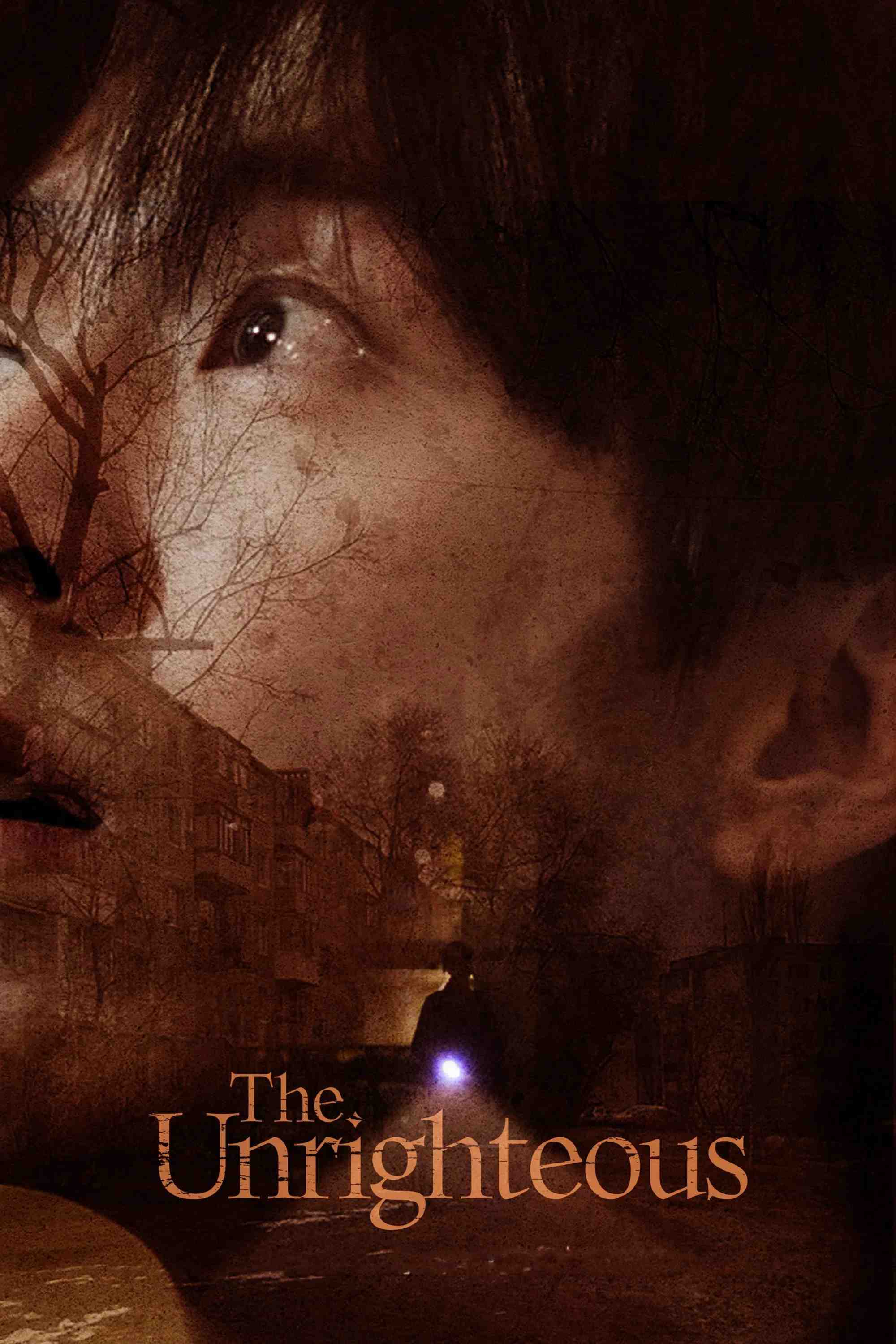 Poster chính thức của phim Phim Giật Gân, Phim Bí Ẩn "Chung Cư Tội Lỗi" (The Unrighteous - 2024), với sự tham gia của diễn viên Lee Hyun-woo và Moon Jeong-hee.