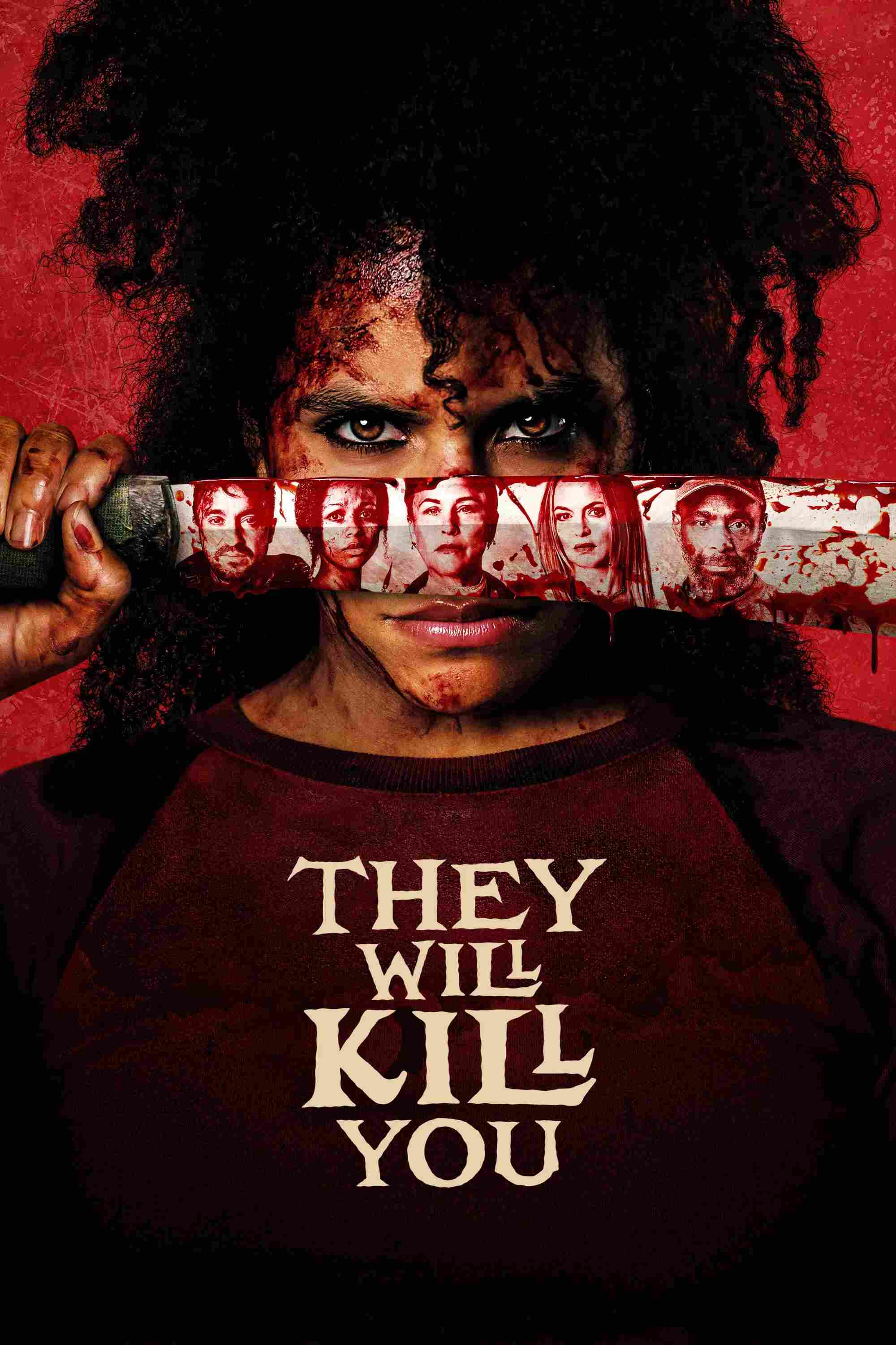 Poster chính thức của phim Phim Hành Động, Phim Hài "Chúng Sẽ Đoạt Mạng" (They Will Kill You - 2026), với sự tham gia của diễn viên Zazie Beetz và Patricia Arquette.