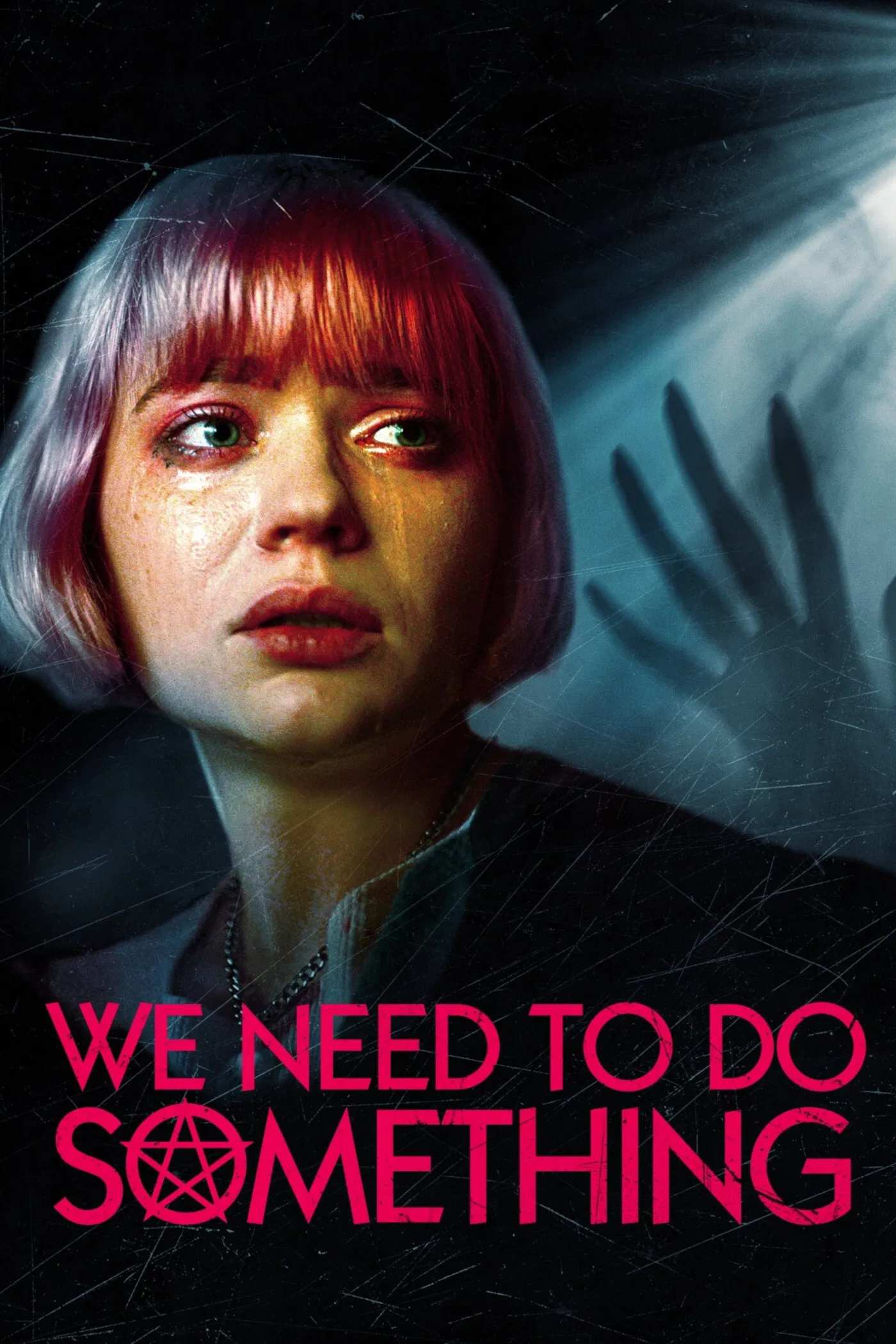 Poster chính thức của phim Phim Kinh Dị, Phim Bí Ẩn "Chúng Ta Phải Làm Gì Đó" (We Need to Do Something - 2021), với sự tham gia của diễn viên Sierra McCormick và Vinessa Shaw.