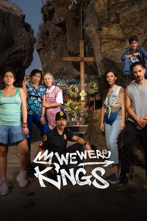 Poster chính thức của phim Phim Tâm Lý, Phim Hình Sự "Chúng ta từng là vua" (We Were Kings - 2024), với sự tham gia của diễn viên Joshua Okamoto và Ingrid Águila.