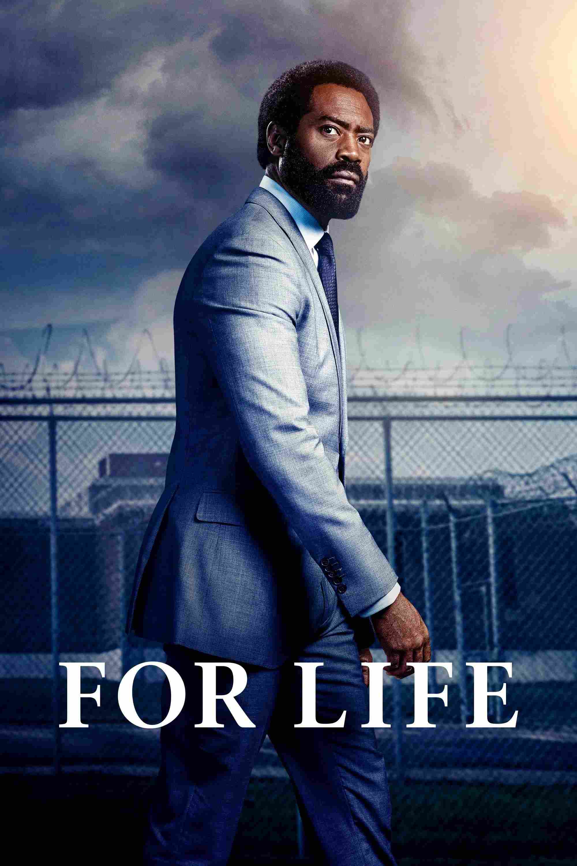 Poster chính thức của phim Phim Hình Sự, Phim Tâm Lý "Chung thân (Phần 2)" (For Life - 2020), với sự tham gia của diễn viên Nicholas Pinnock và Indira Varma.