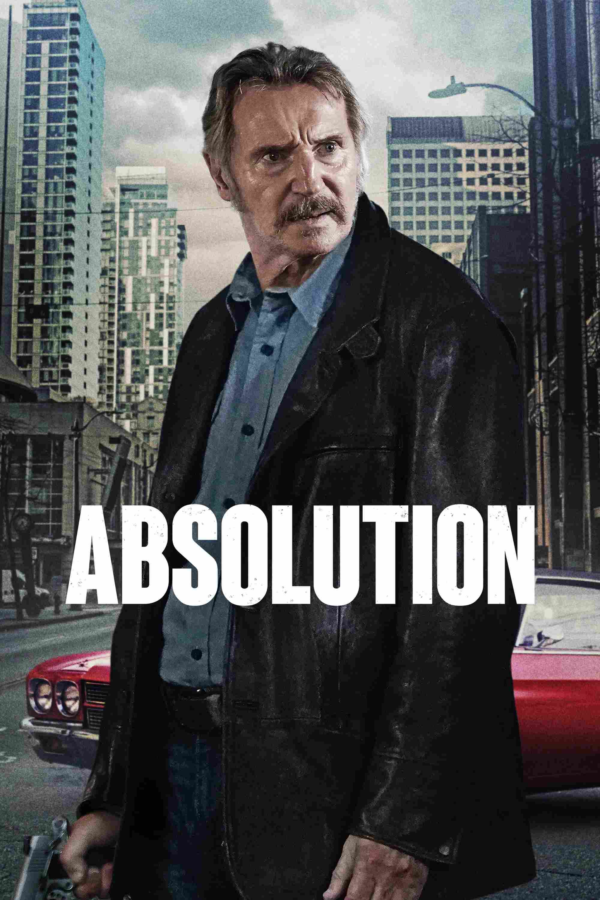 Poster chính thức của phim Phim Hành Động, Phim Hình Sự "Chuộc Lỗi" (Absolution - 2024), với sự tham gia của diễn viên Liam Neeson và Ron Perlman.