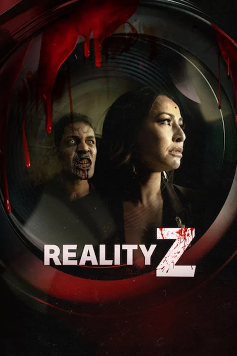 Poster chính thức của phim Phim Viễn Tưởng & Giả Tưởng "Chương Trình Thực Tế Z" (Reality Z - 2020), với sự tham gia của diễn viên Ravel Andrade và Ana Hartmann.
