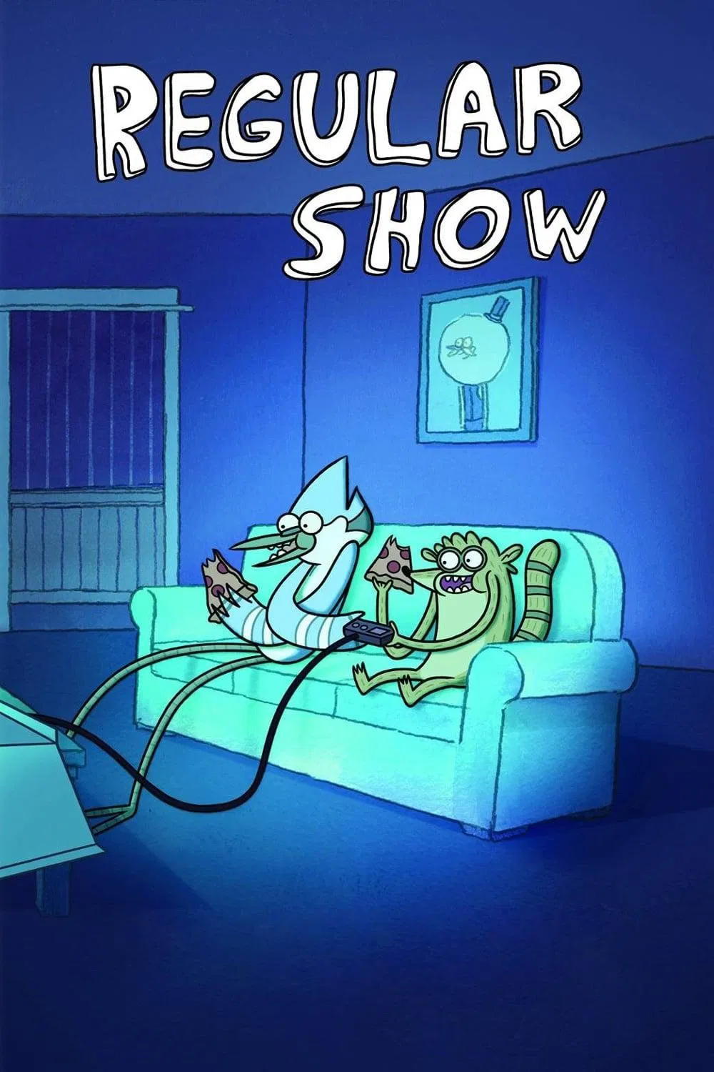 Poster chính thức của phim Phim Hoạt Hình, Phim Hài "Chương Trình Thường Nhật (Phần 2)" (Regular Show - 2010), với sự tham gia của diễn viên J.G. Quintel và William Salyers.