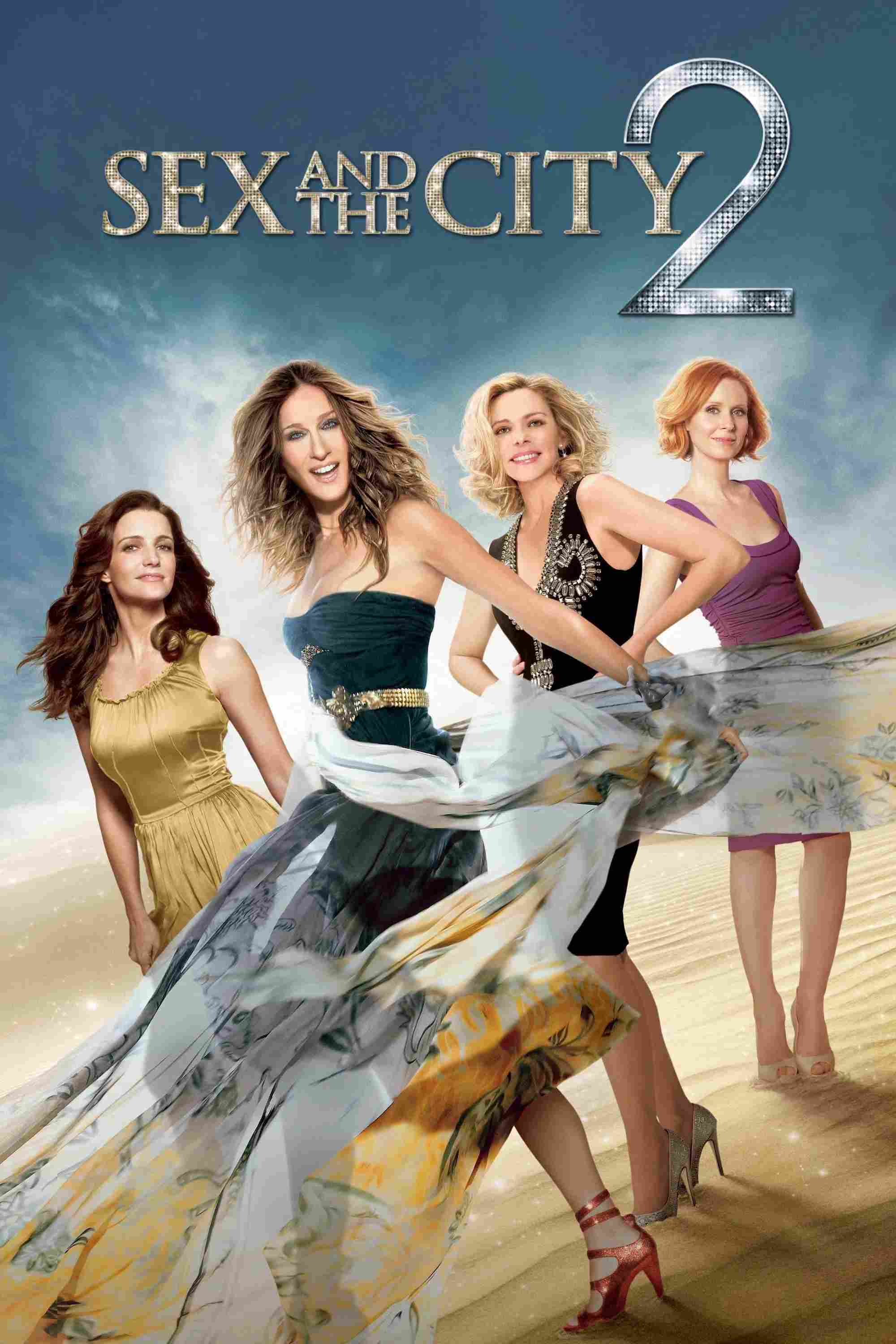 Poster chính thức của phim Phim Hài, Phim Tâm Lý "Chuyện Ấy Là Chuyện Nhỏ 2" (Sex and the City 2 - 2010), với sự tham gia của diễn viên Sarah Jessica Parker và Kim Cattrall.