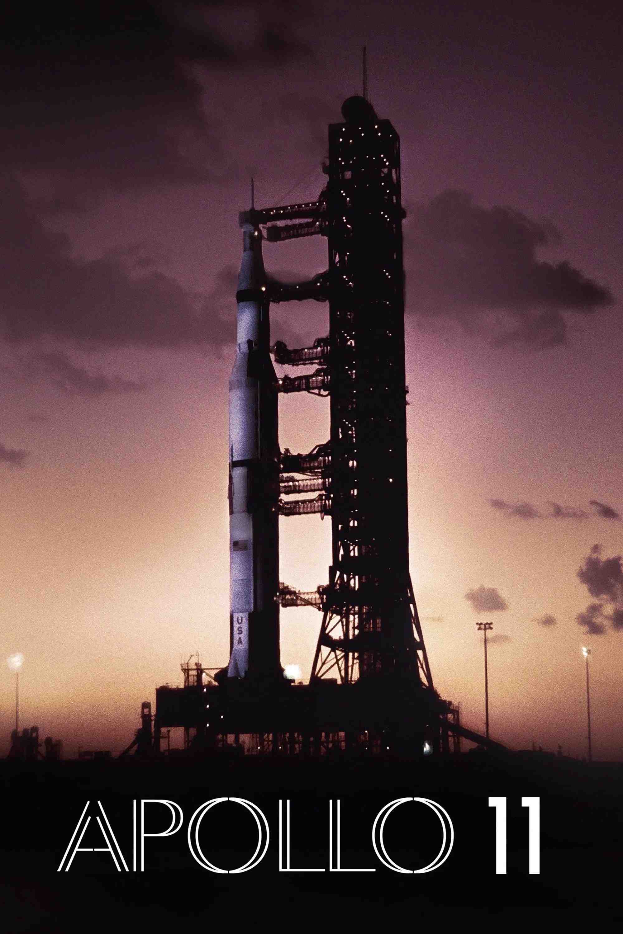 Poster chính thức của phim Phim Tài Liệu, Phim Lịch Sử "Chuyến Bay Không Gian" (Apollo 11 - 2019), với sự tham gia của diễn viên Neil Armstrong và Buzz Aldrin.