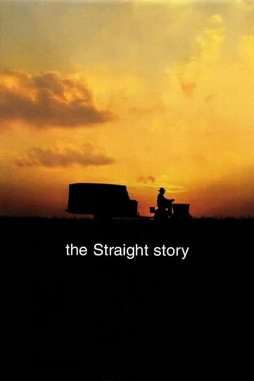 Poster chính thức của phim Phim Tâm Lý, Phim Gia Đình "Chuyện Của Straight" (The Straight Story - 1999), với sự tham gia của diễn viên Richard Farnsworth và Sissy Spacek.