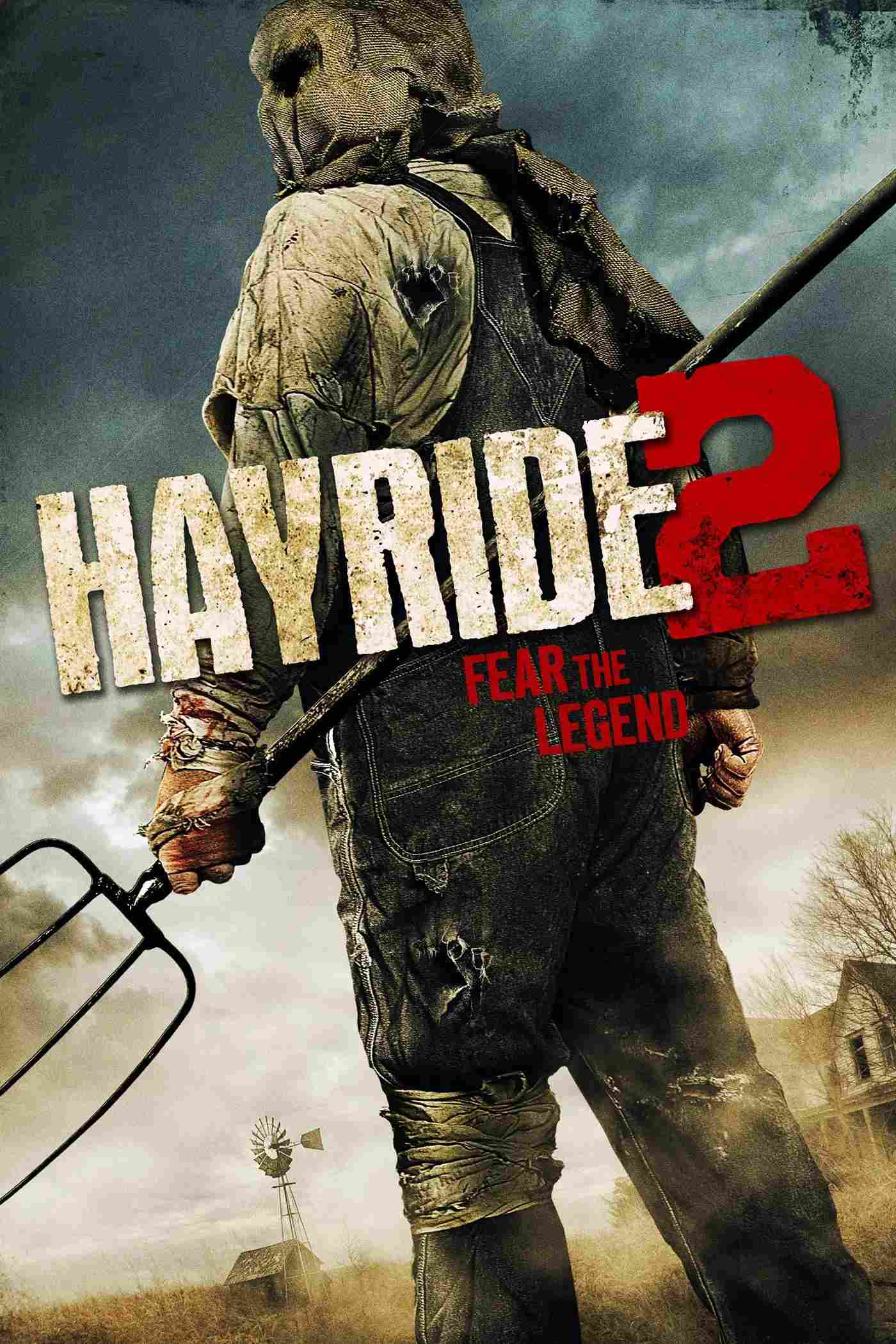 Poster chính thức của phim Phim Giật Gân, Phim Kinh Dị "Chuyến Đi Bão Táp" (Hayride 2 - 2015), với sự tham gia của diễn viên Sherri Eakin và Corlandos Scott.