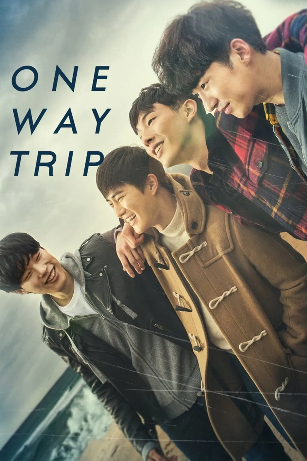 Poster chính thức của phim Phim Tâm Lý "Chuyến Đi Một Chiều" (One Way Trip - 2015), với sự tham gia của diễn viên Kim Ji-soo và Suho.