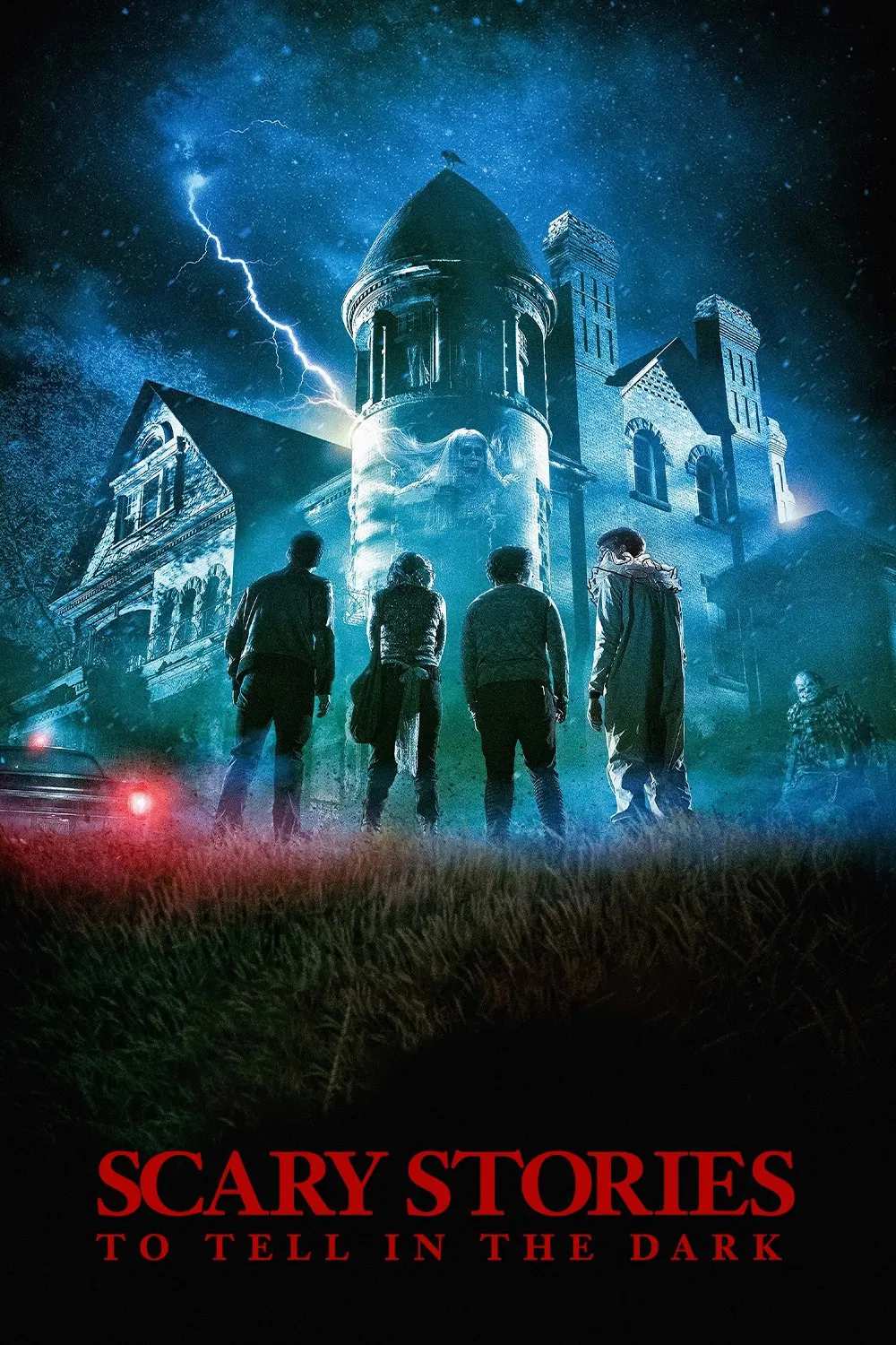 Poster chính thức của phim Phim Kinh Dị, Phim Phiêu Lưu "Chuyện Kinh Dị Lúc Nửa Đêm" (Scary Stories to Tell in the Dark - 2019), với sự tham gia của diễn viên Zoe Colletti và Dean Norris.