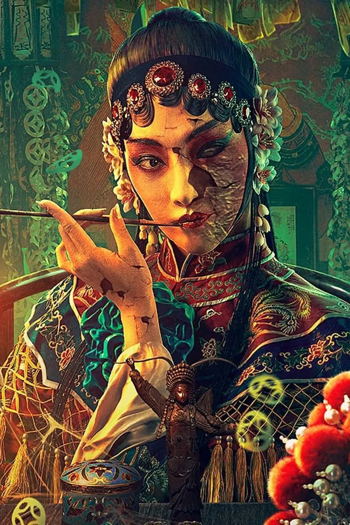 Poster chính thức của phim Phim Kinh Dị, Phim Bí Ẩn "Chuyện Lạ Dân Gian : Ngụy Hi Ban" (Folklore Strange Smell of The Strange Troupe - 2023).