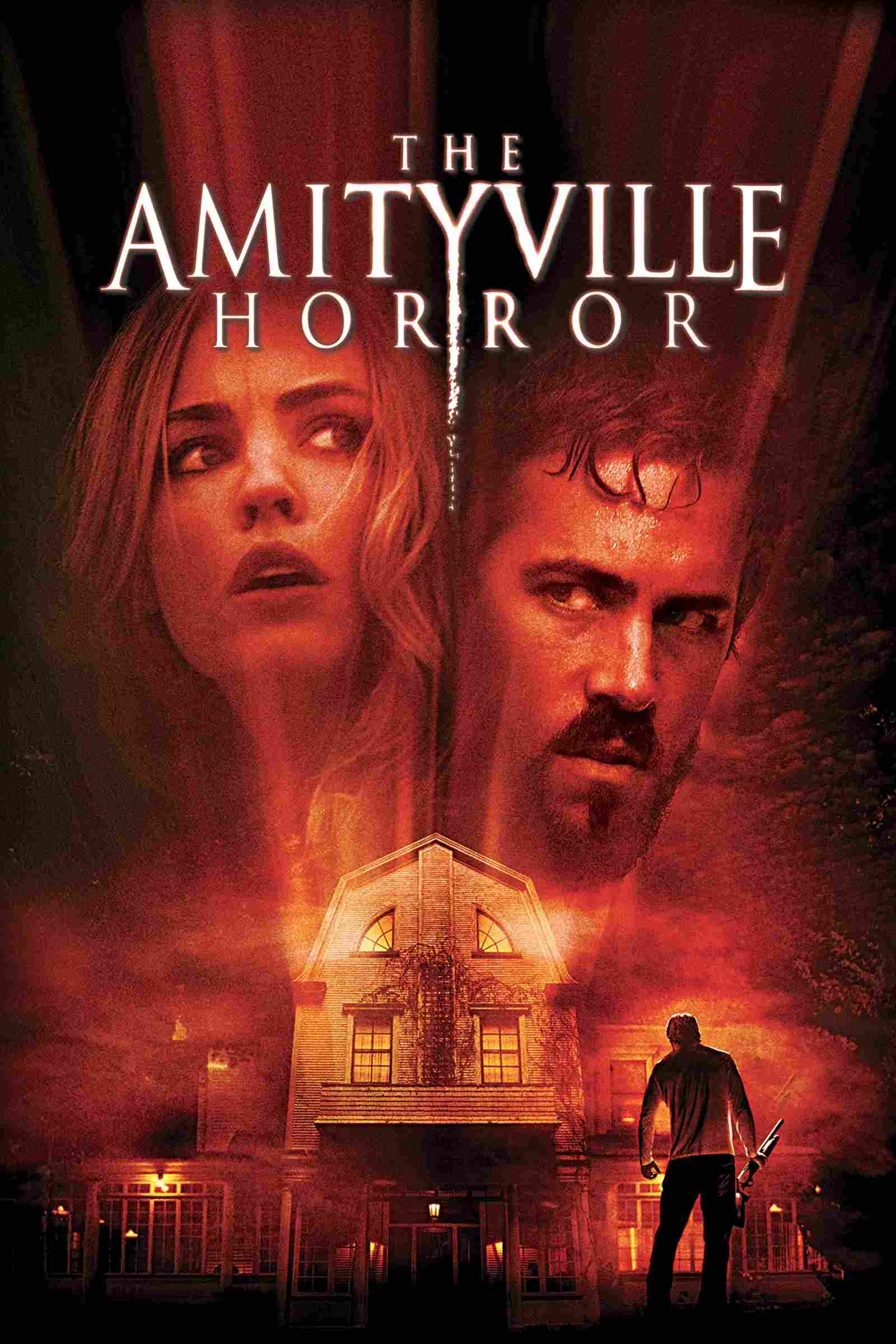 Poster chính thức của phim Phim Kinh Dị "Chuyện Rùng Rợn Ở Amityville" (The Amityville Horror - 2005), với sự tham gia của diễn viên Ryan Reynolds và Melissa George.