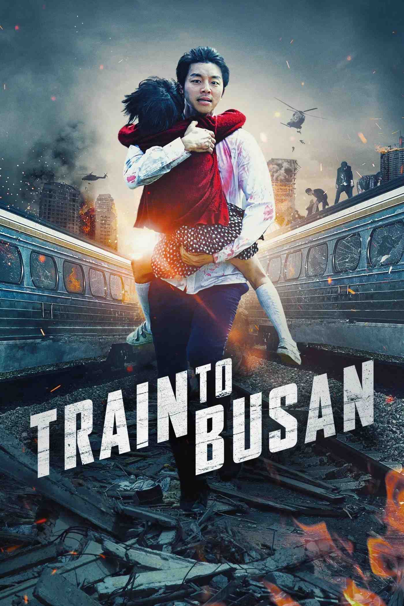 Poster chính thức của phim Phim Kinh Dị, Phim Giật Gân "Chuyến Tàu Sinh Tử" (Train to Busan - 2016), với sự tham gia của diễn viên Gong Yoo và Kim Su-an.