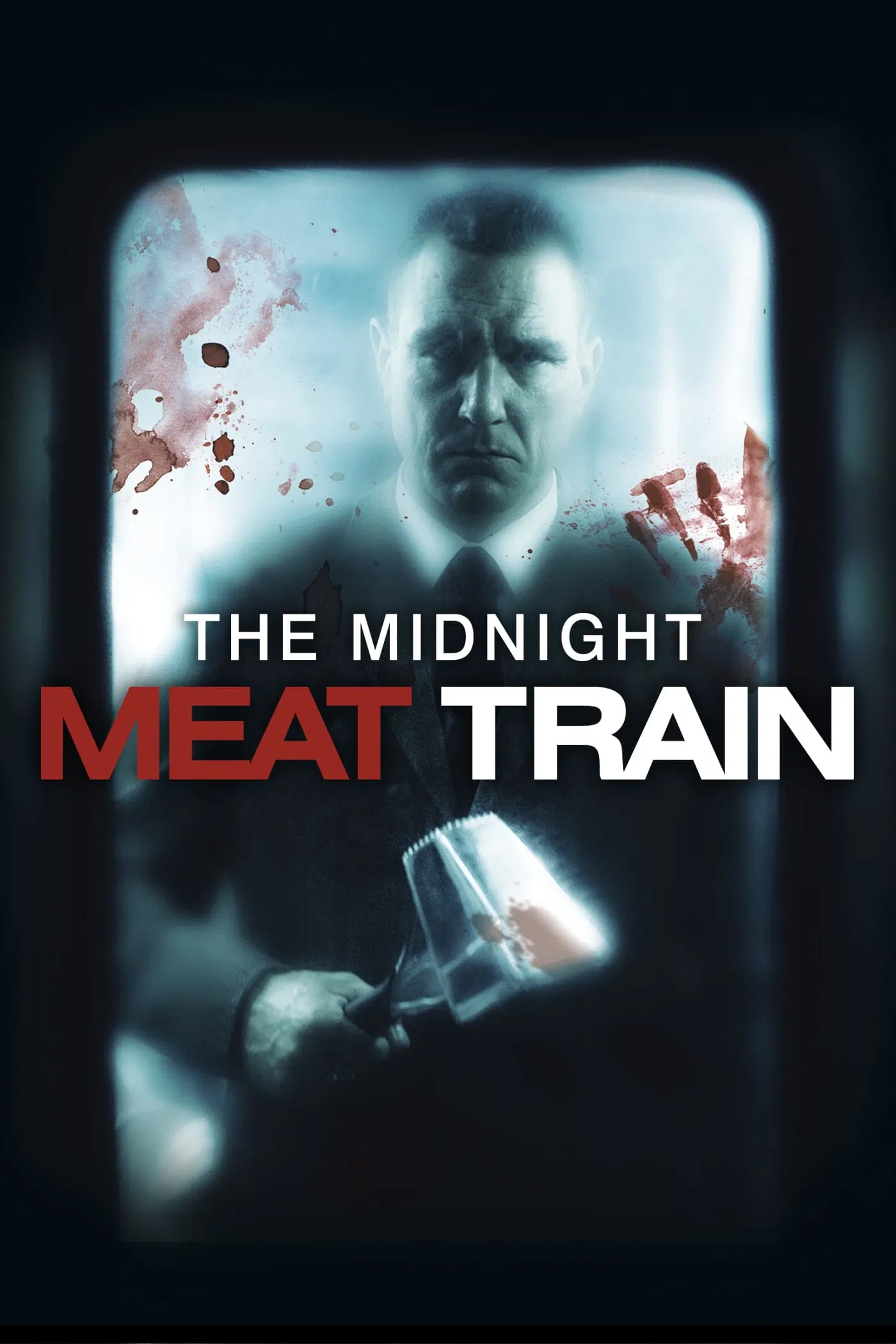 Poster chính thức của phim Phim Kinh Dị, Phim Bí Ẩn "Chuyến Tàu Thịt Người" (The Midnight Meat Train - 2008), với sự tham gia của diễn viên Bradley Cooper và Vinnie Jones.