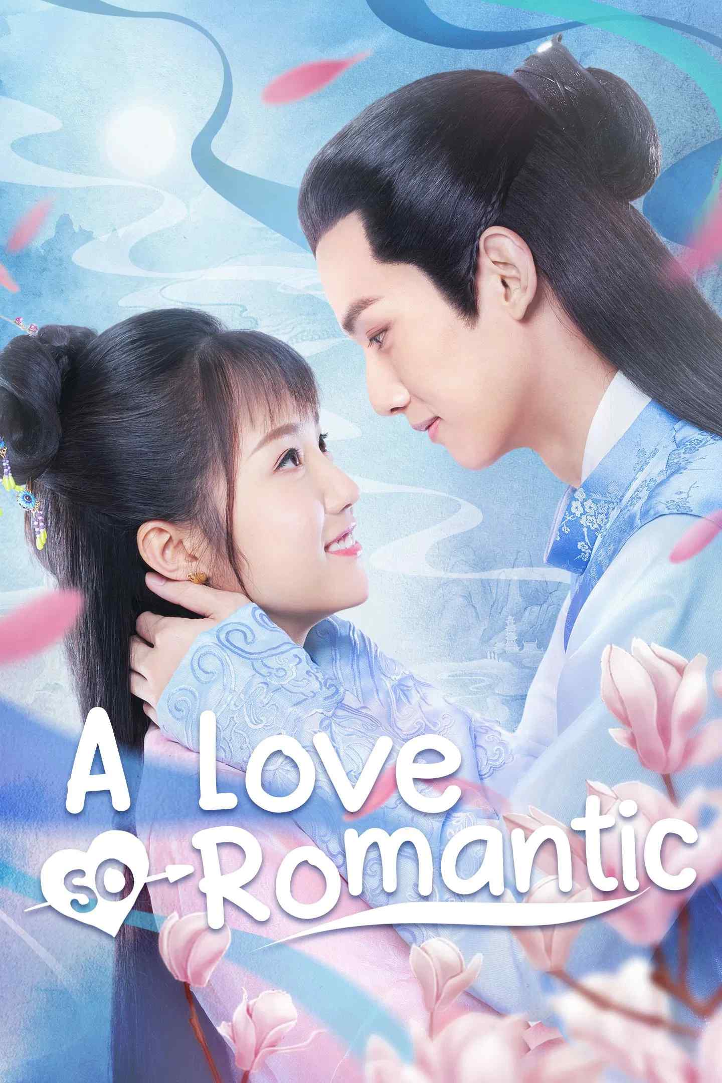 Poster chính thức của phim Phim Dài Tập, Phim Hài "Chuyện Tình Lãng Mạn Của Ta Và Thiếu Gia" (A Love So Romantic - 2020), với sự tham gia của diễn viên Dương Chí Văn và Diệp Thịnh Giai.