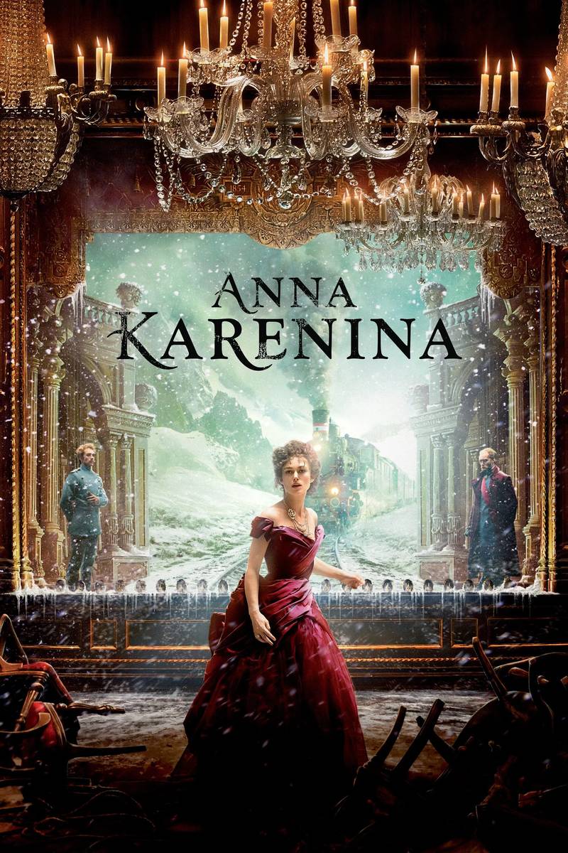 Poster chính thức của phim Phim Tâm Lý, Phim Tình Cảm "Chuyện Tình Nàng Anna Karenina" (Anna Karenina - 2012), với sự tham gia của diễn viên Keira Knightley và Jude Law.