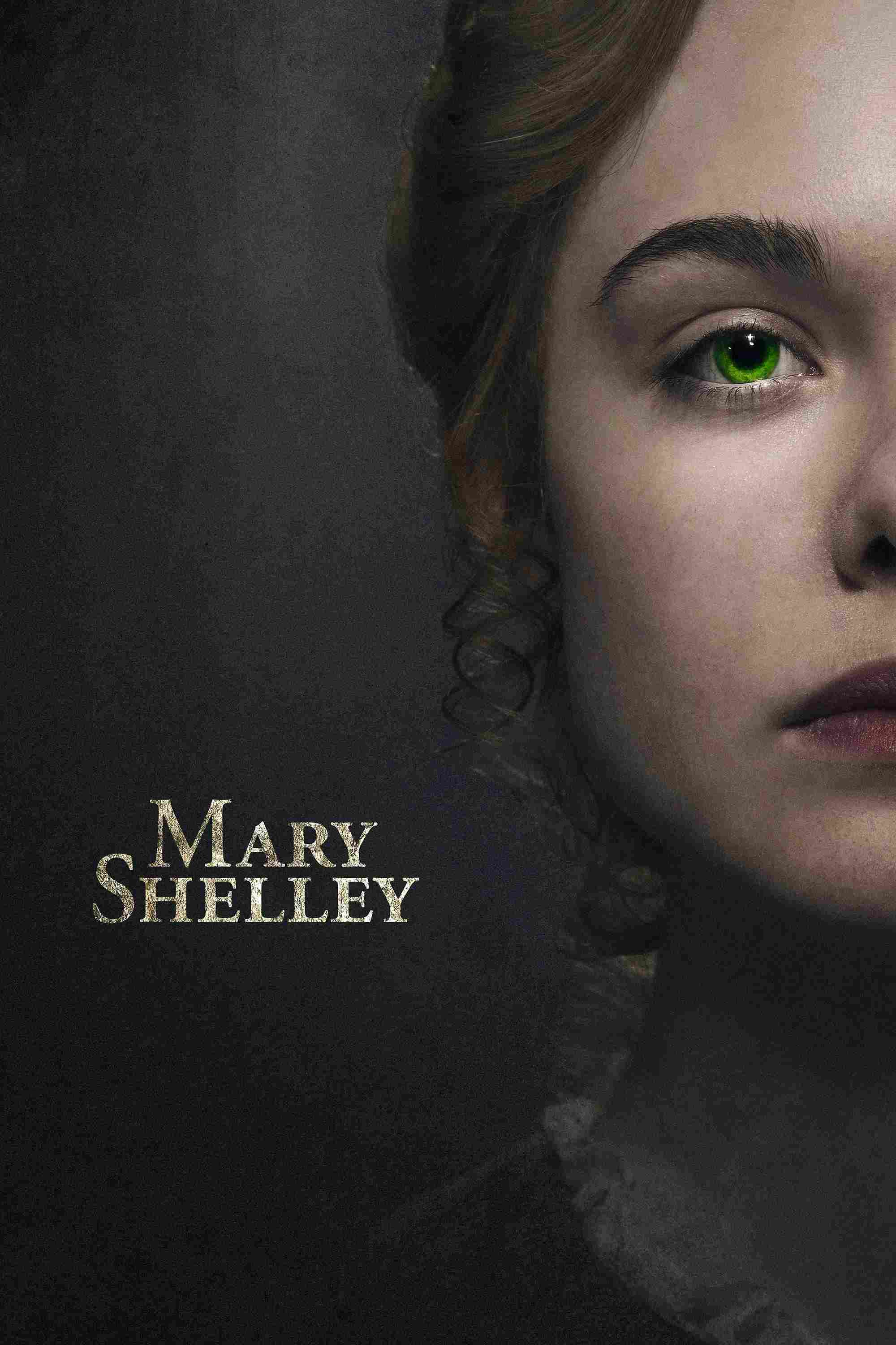 Poster chính thức của phim Phim Tình Cảm, Phim Tâm Lý "Chuyện Tình Nữ Văn Sĩ" (Mary Shelley - 2017), với sự tham gia của diễn viên Elle Fanning và Douglas Booth.