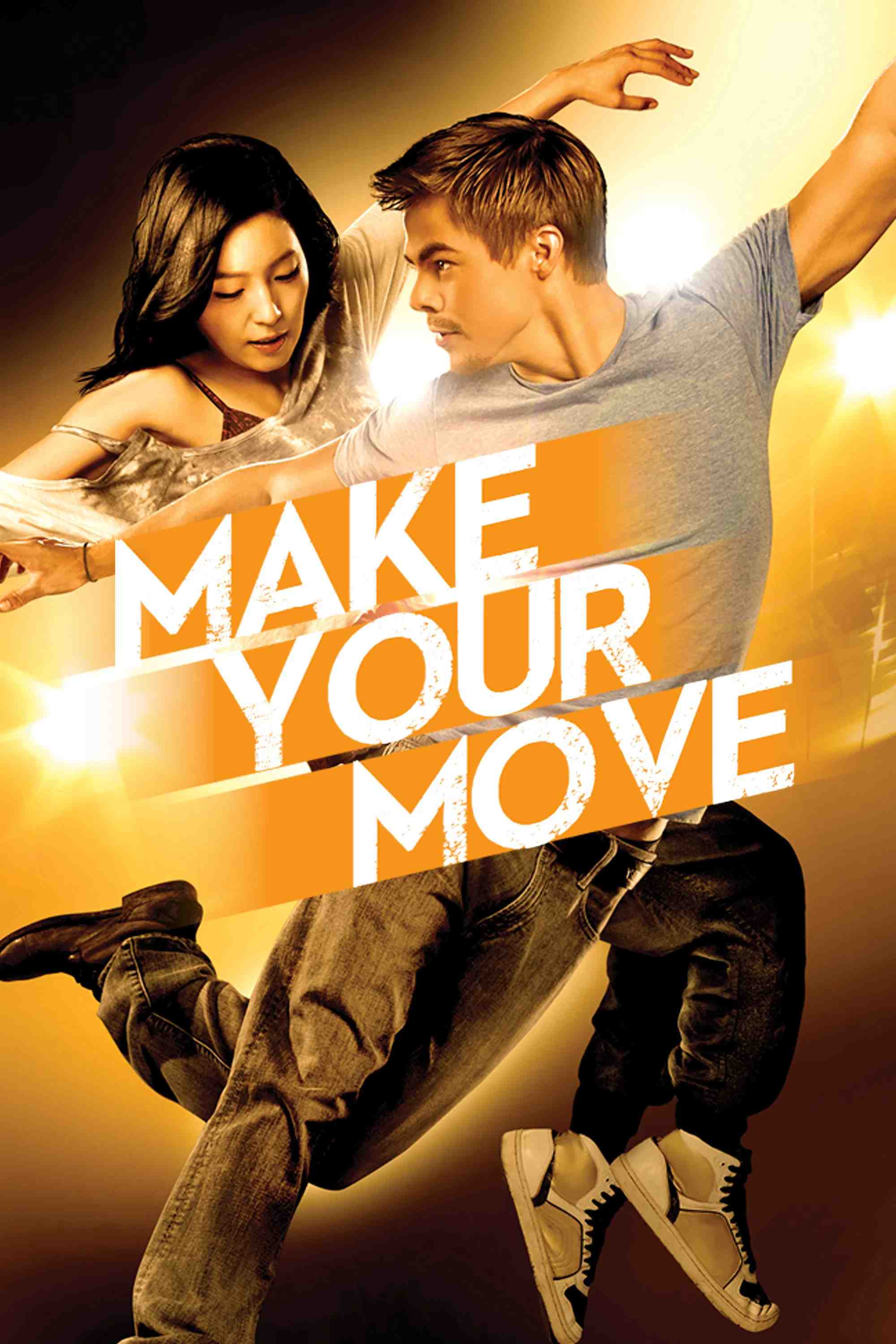 Poster chính thức của phim Phim Ca Nhạc "Chuyện Tình Trên Sàn Nhảy" (Make Your Move - 2013), với sự tham gia của diễn viên Derek Hough và Kwon BoA.