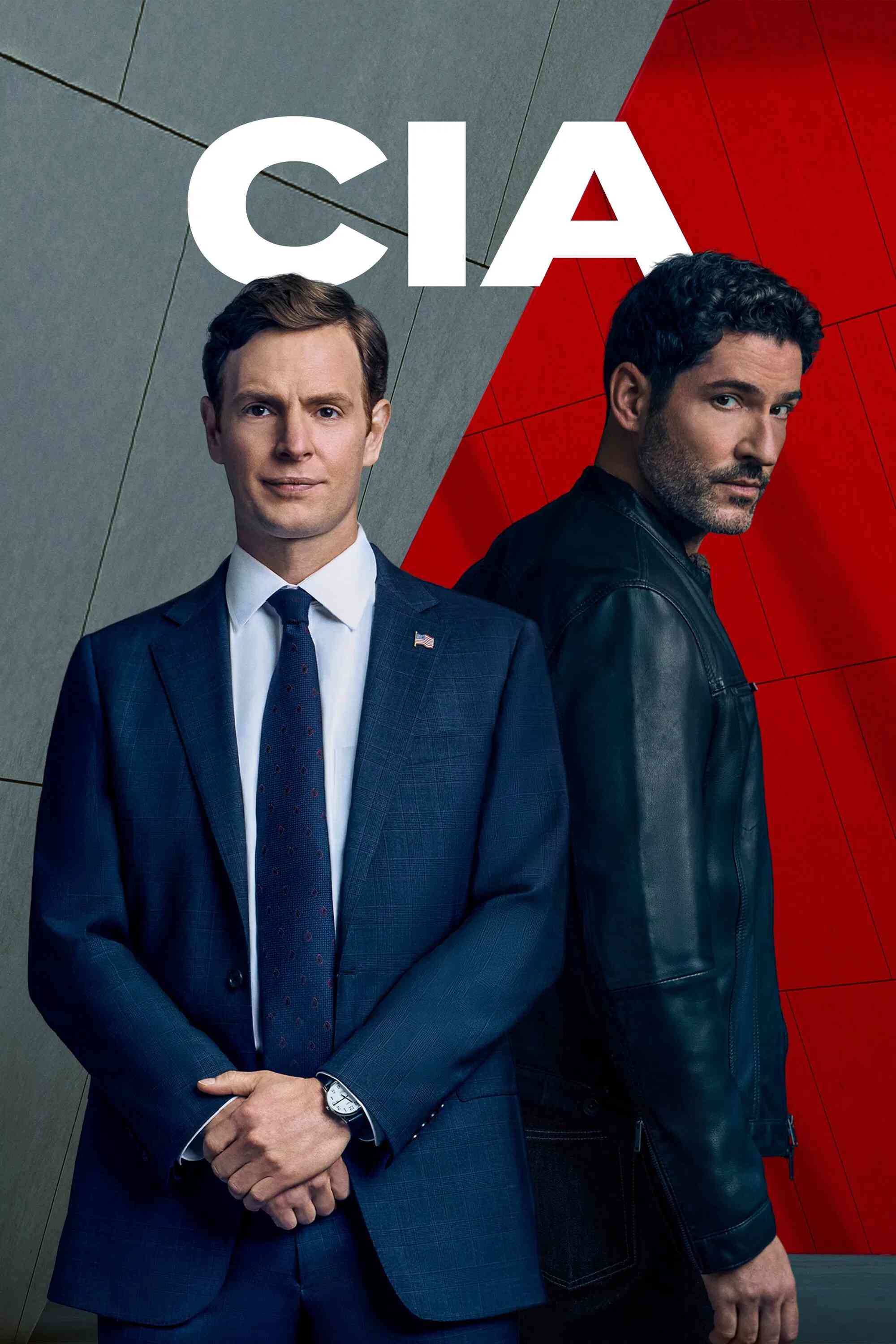 Poster chính thức của phim Phim Hình Sự, Phim Tâm Lý "CIA (Phần 1)" (CIA - 2026), với sự tham gia của diễn viên Tom Ellis và Nick Gehlfuss.