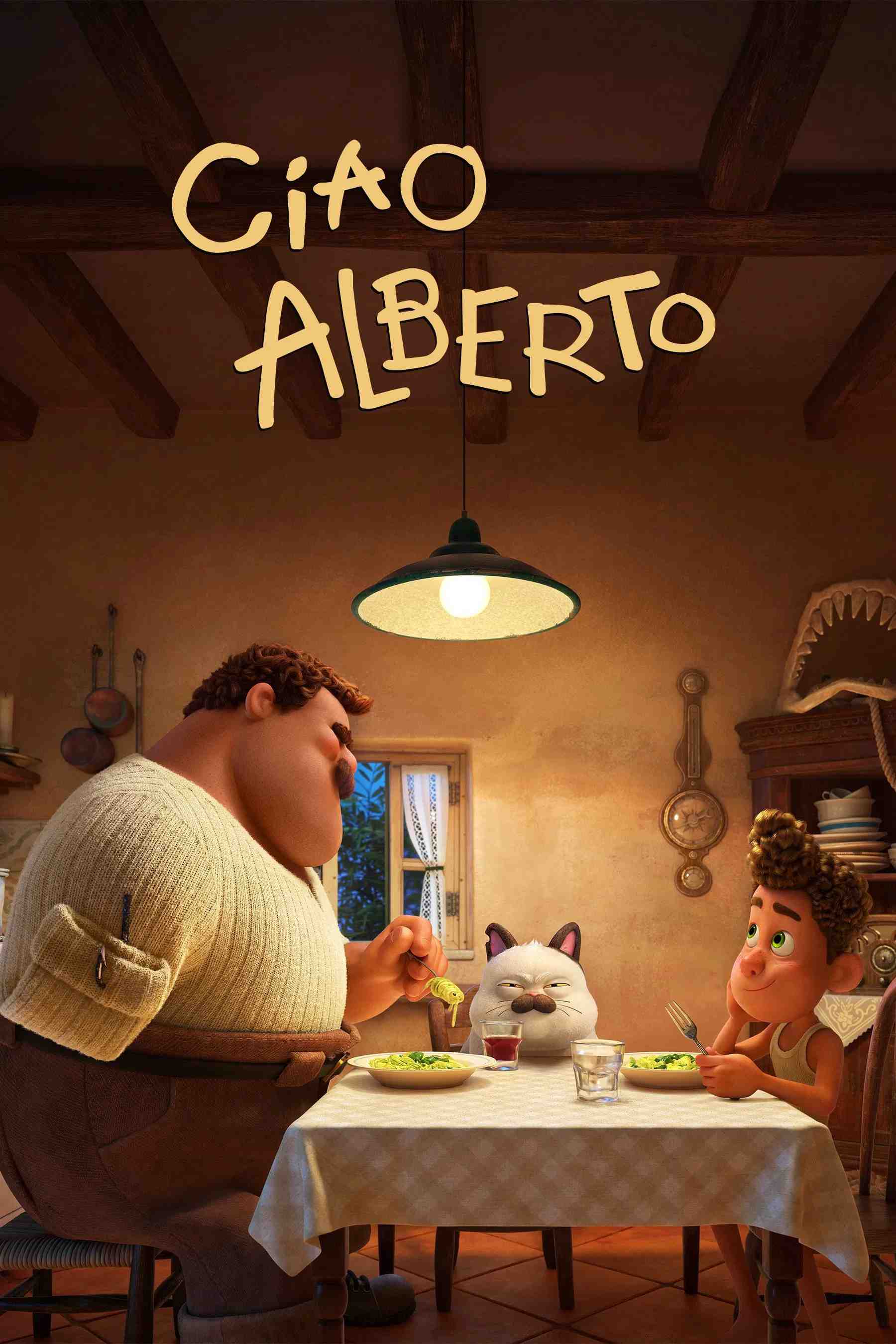 Poster chính thức của phim Phim Hoạt Hình, Phim Hài "Ciao Alberto" (Ciao Alberto - 2021), với sự tham gia của diễn viên Jack Dylan Grazer và Marco Barricelli.