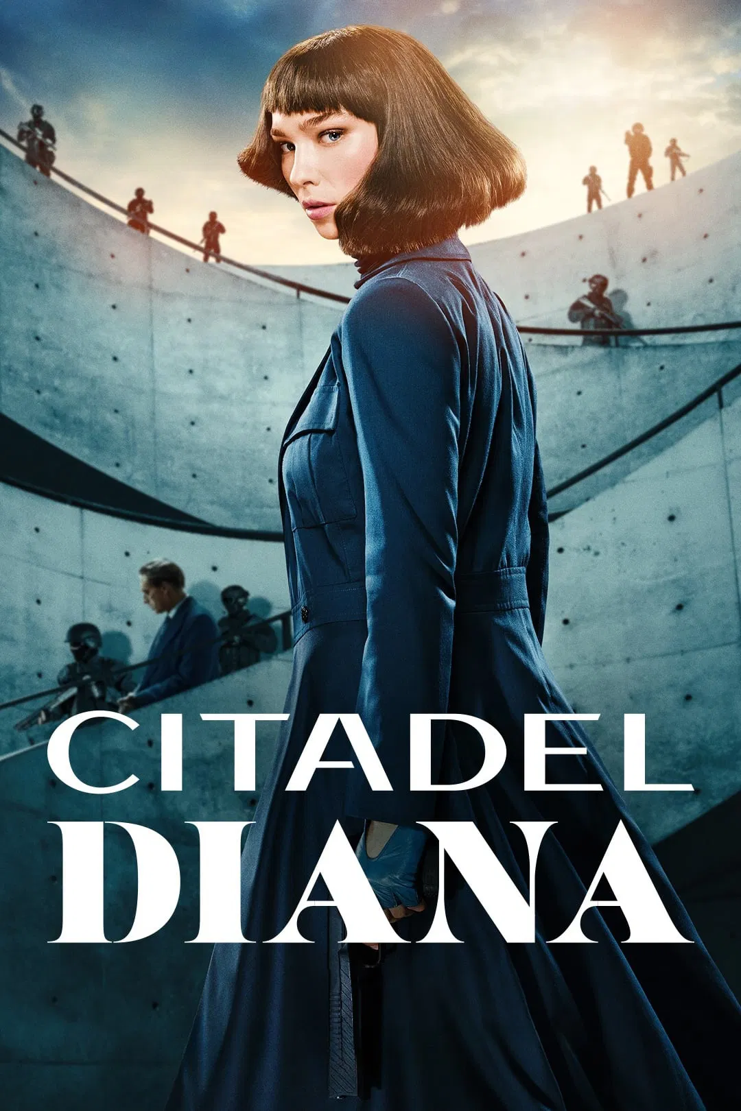 Poster chính thức của phim Phim Hành Động & Phiêu Lưu, Phim Tâm Lý "Citadel: Diana" (Citadel: Diana - 2024), với sự tham gia của diễn viên Matilda De Angelis và Lorenzo Cervasio.