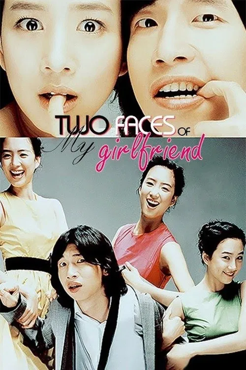 Poster chính thức của phim Phim Hài, Phim Tình Cảm "Cô Bạn Đa Nhân Cách" (Two Faces of My Girlfriend - 2007), với sự tham gia của diễn viên Bong Tae-gyu và Jung Ryeo-won.