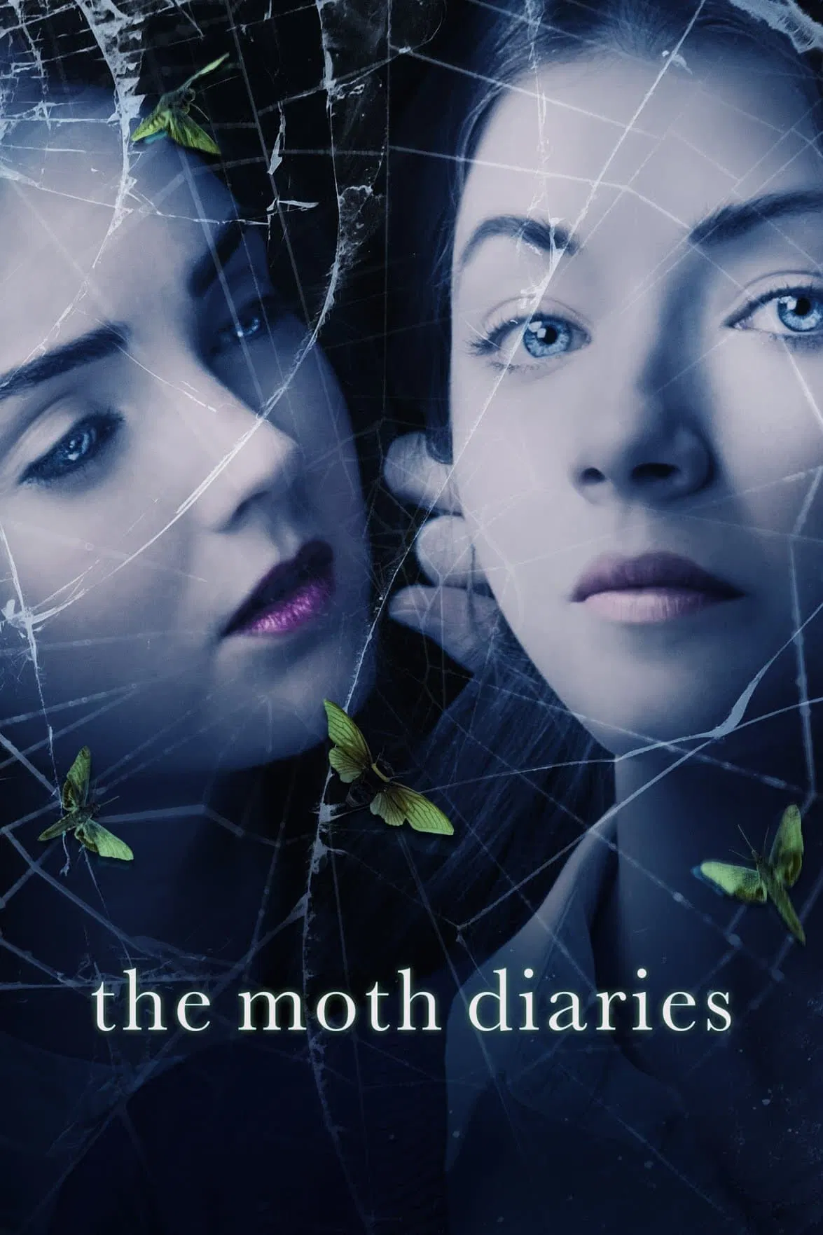 Poster chính thức của phim Phim Kinh Dị, Phim Bí Ẩn "Cô Bạn Ma Cà Rồng" (The Moth Diaries - 2011), với sự tham gia của diễn viên Sarah Bolger và Lily Cole.