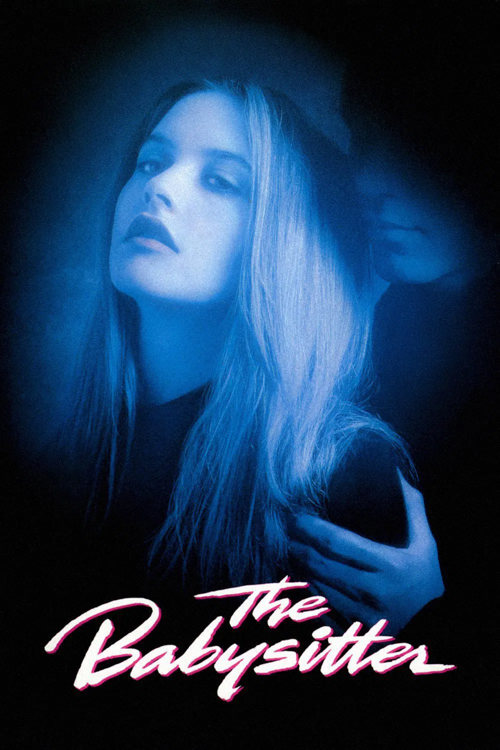 Poster chính thức của phim Phim Tâm Lý, Phim Giật Gân "Cô Bảo Mẫu" (The Babysitter - 1995), với sự tham gia của diễn viên Alicia Silverstone và Jeremy London.