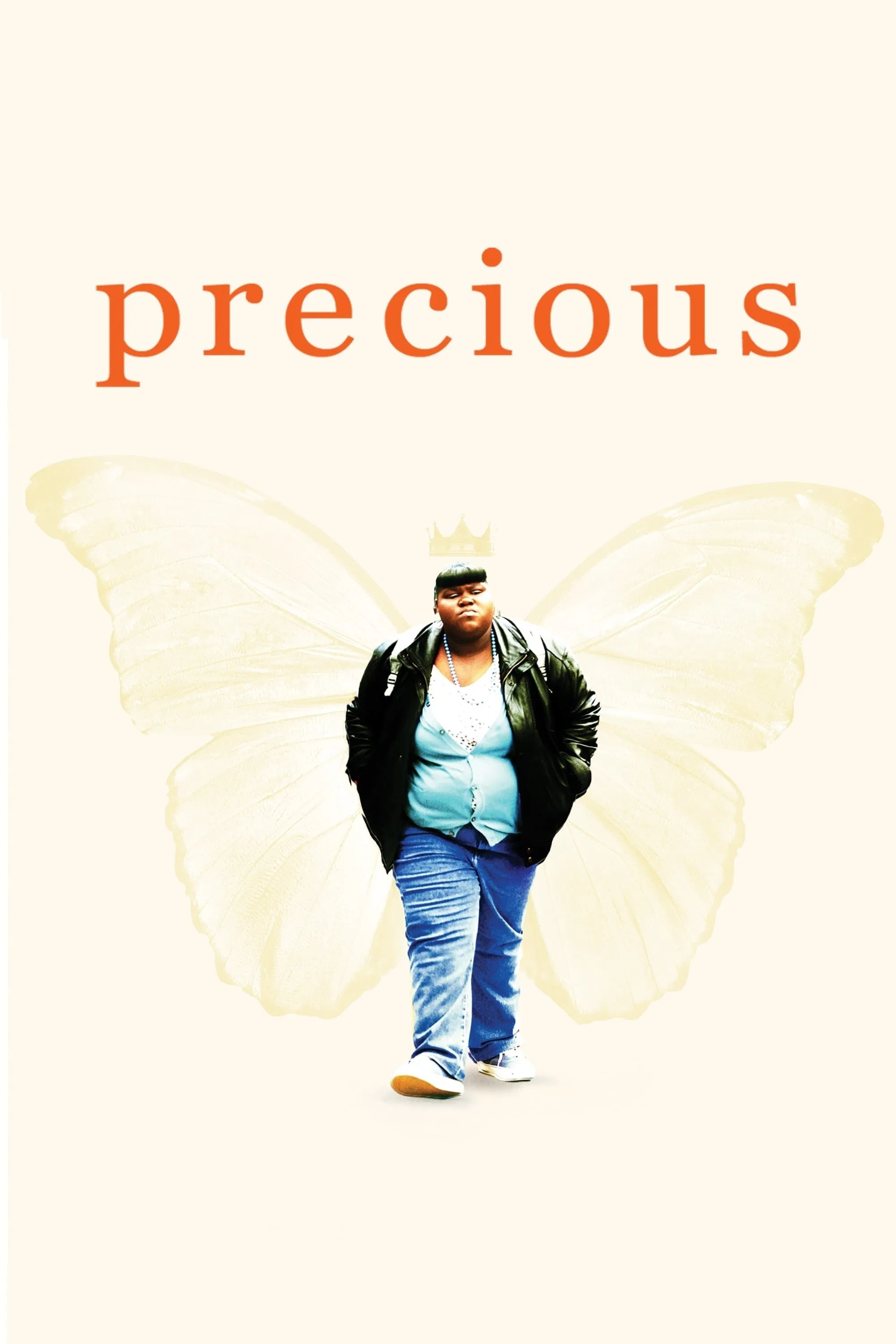 Poster chính thức của phim Phim Tâm Lý "Cô Bé Precious" (Precious - 2009), với sự tham gia của diễn viên Gabourey Sidibe và Mo'Nique.