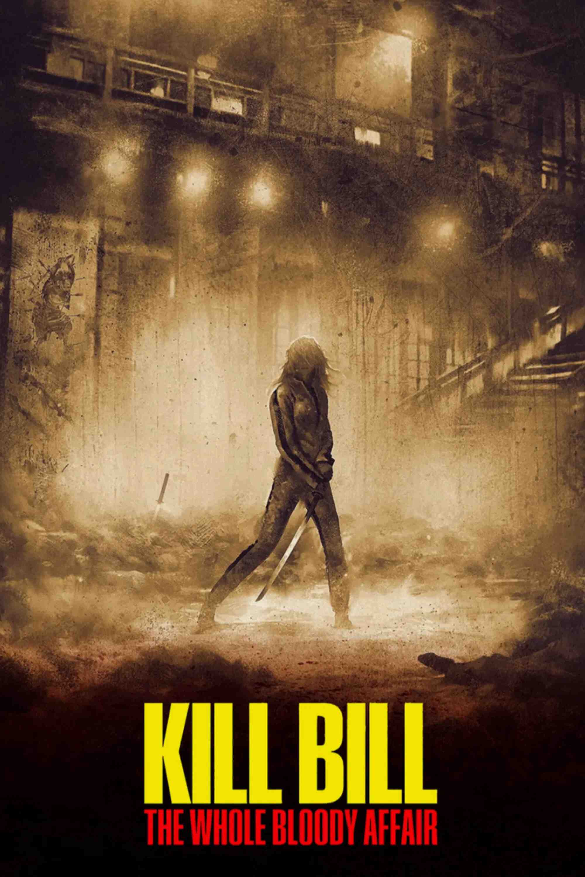 Poster chính thức của phim Phim Hành Động, Phim Hình Sự "Cô Dâu Báo Thù: Trọn Bộ Đẫm Máu" (Kill Bill: The Whole Bloody Affair - 2011), với sự tham gia của diễn viên Uma Thurman và Lucy Liu.