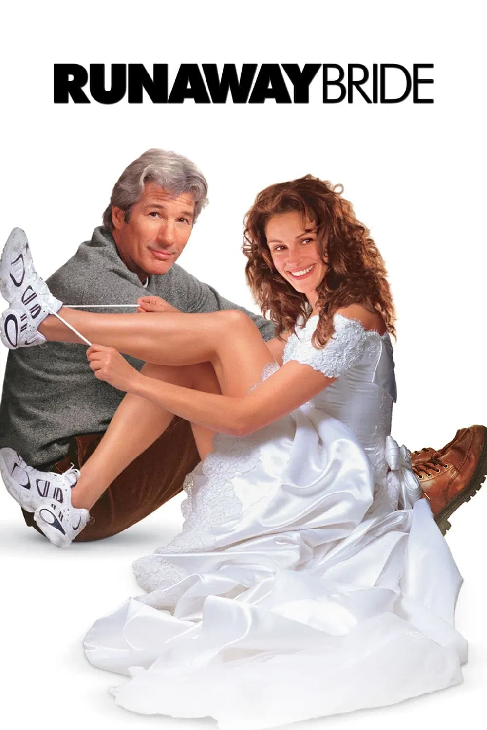 Poster chính thức của phim Phim Hài, Phim Tình Cảm "Cô Dâu Chạy Trốn" (Runaway Bride - 1999), với sự tham gia của diễn viên Julia Roberts và Richard Gere.