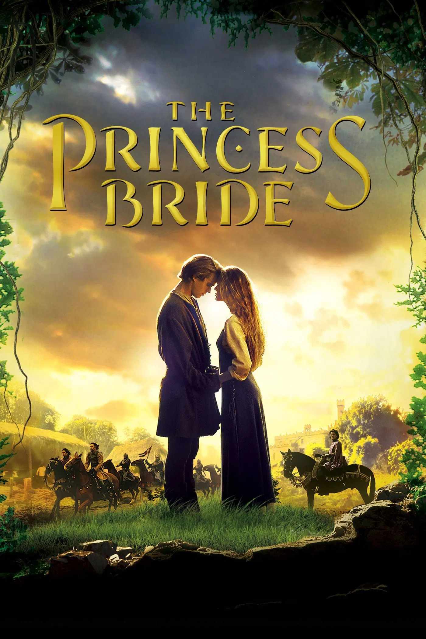 Poster chính thức của phim Phim Phiêu Lưu, Phim Gia Đình "Cô Dâu Công Chúa" (The Princess Bride - 1987), với sự tham gia của diễn viên Cary Elwes và Robin Wright.