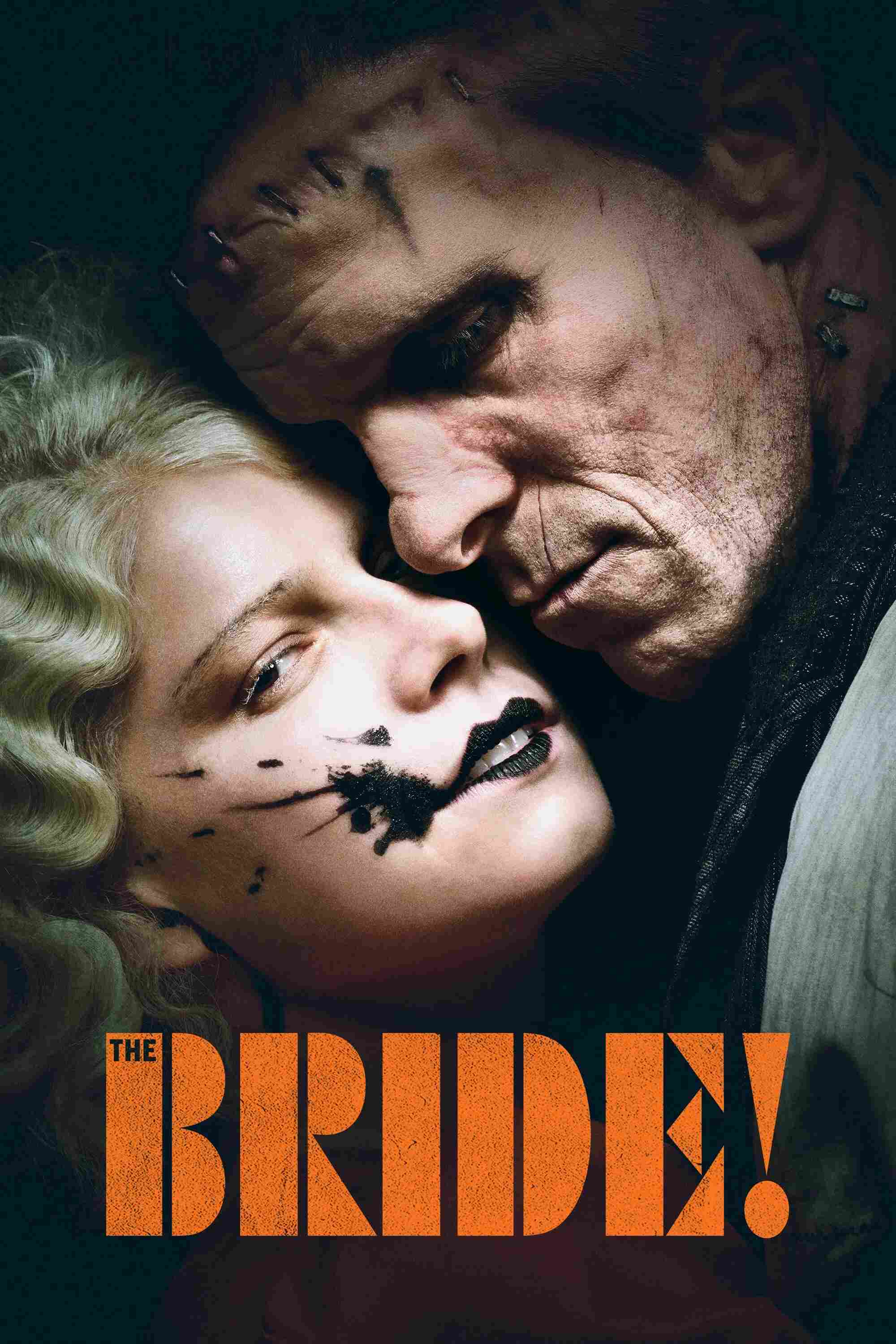 Poster chính thức của phim Phim Viễn Tưởng, Phim Kinh Dị "Cô Dâu!" (The Bride! - 2026), với sự tham gia của diễn viên Jessie Buckley và Christian Bale.