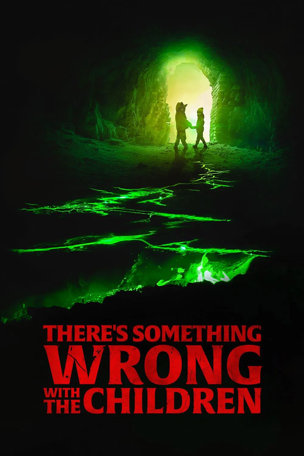Poster chính thức của phim Phim Kinh Dị, Phim Bí Ẩn "Có Điều Không Ổn Với Bọn Trẻ" (There's Something Wrong with the Children - 2023), với sự tham gia của diễn viên Zach Gilford và Alisha Wainwright.