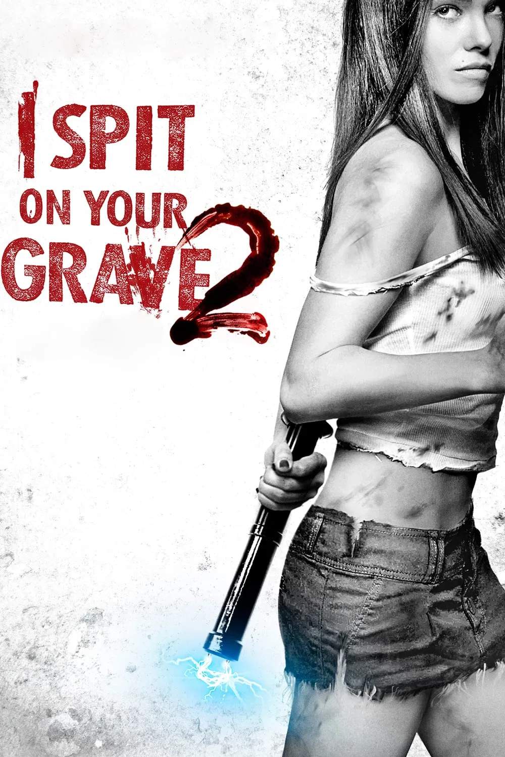 Poster chính thức của phim Phim Giật Gân, Phim Kinh Dị "Cô Gái Báo Thù 2" (I Spit on Your Grave 2 - 2013), với sự tham gia của diễn viên Jemma Dallender và Joe Absolom.