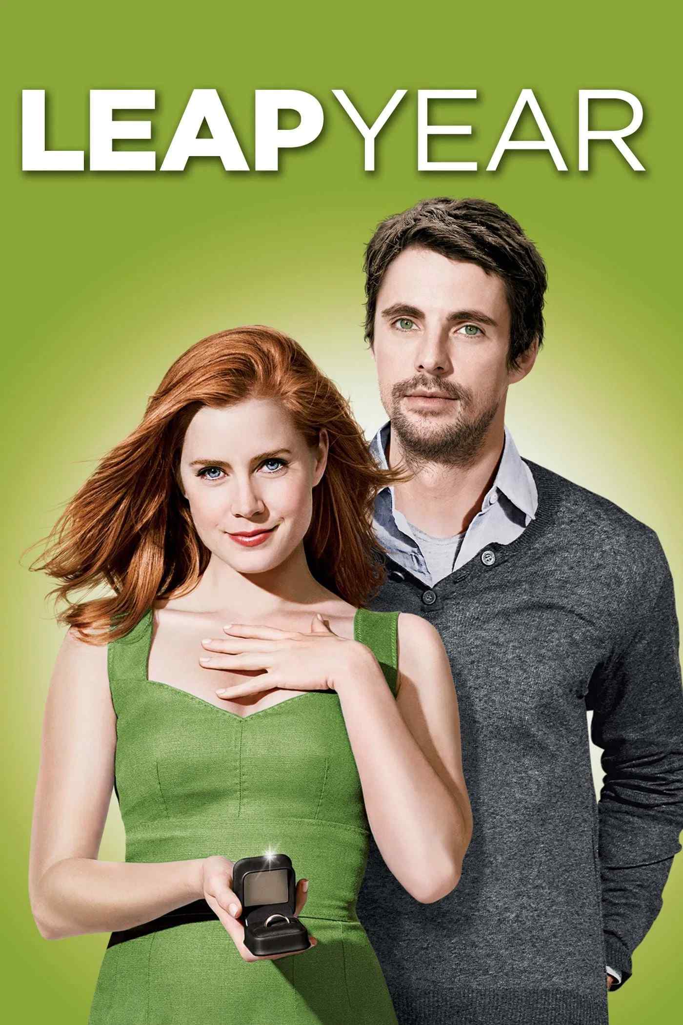 Poster chính thức của phim Phim Tình Cảm, Phim Hài "Cô Gái Đi Tìm Tình Yêu" (Leap Year - 2010), với sự tham gia của diễn viên Amy Adams và Matthew Goode.