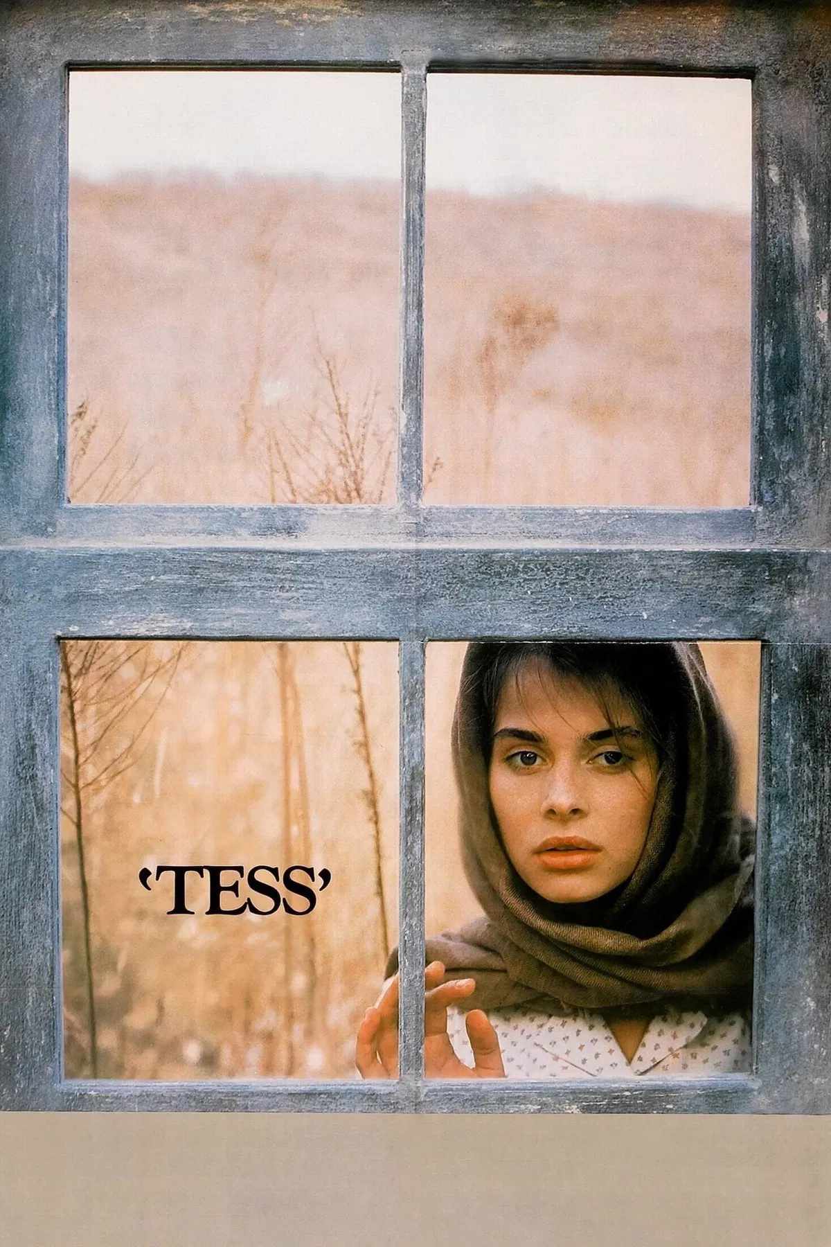 Poster chính thức của phim Phim Tâm Lý, Phim Tình Cảm "Cô Gái Đức Hạnh" (Tess - 1979), với sự tham gia của diễn viên Nastassja Kinski và Peter Firth.