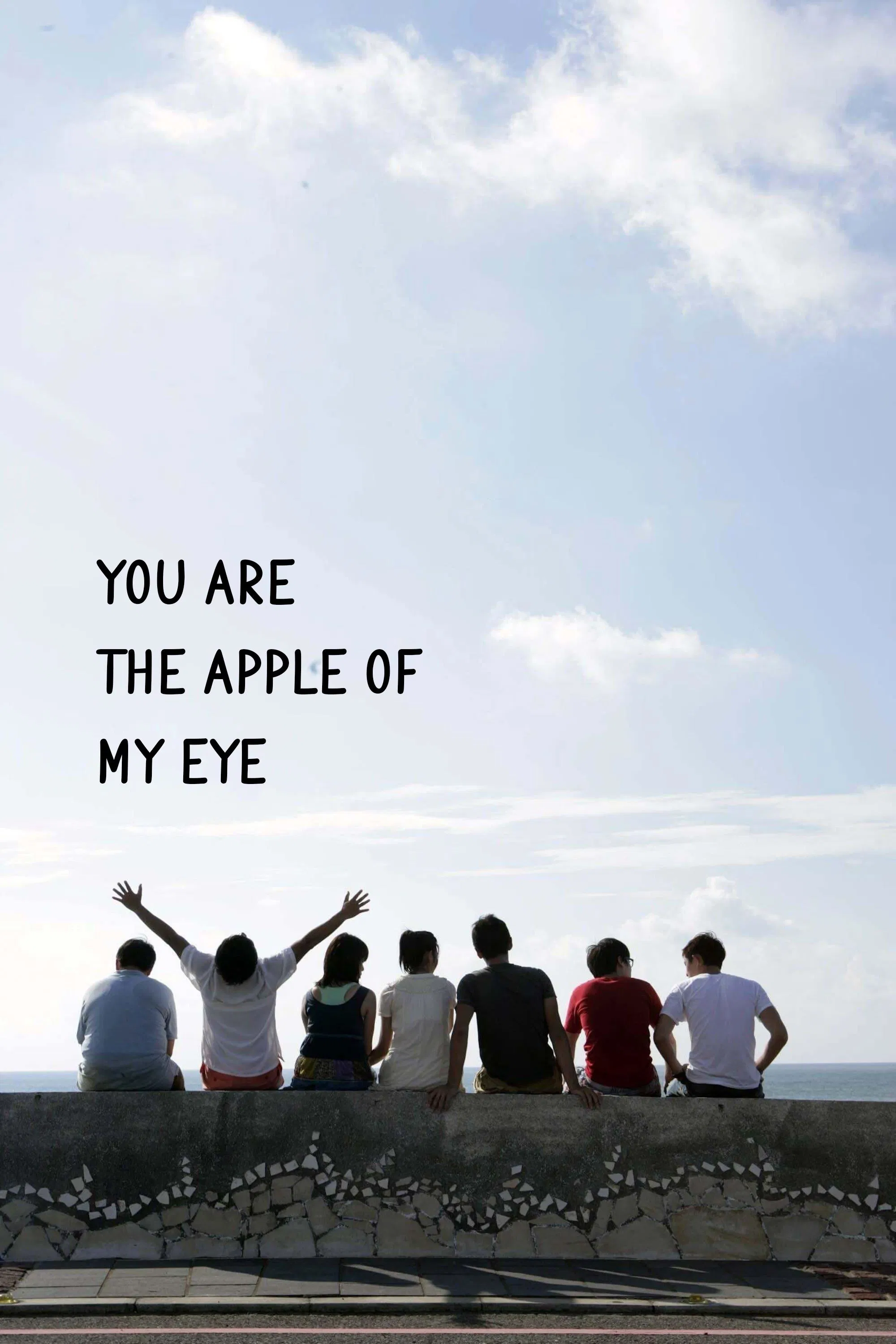 Poster chính thức của phim Phim Tình Cảm, Phim Hài "Cô Gái Năm Ấy Chúng Ta Cùng Theo Đuổi" (You Are the Apple of My Eye - 2011), với sự tham gia của diễn viên Kha Chấn Đông và Trần Nghiên Hy.