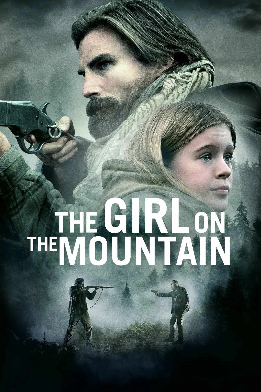 Poster chính thức của phim Phim Giật Gân, Phim Tâm Lý "Cô Gái Trên Núi" (The Girl on the Mountain - 2022), với sự tham gia của diễn viên Daniel O'Reilly và Makenzie Sconce.