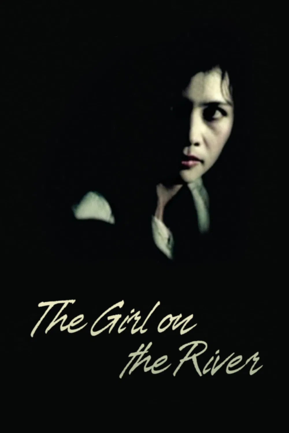 Poster chính thức của phim Phim Tâm Lý "Cô gái trên sông" (The Girl on the River - 1987), với sự tham gia của diễn viên Minh Châu và Anh Dũng.