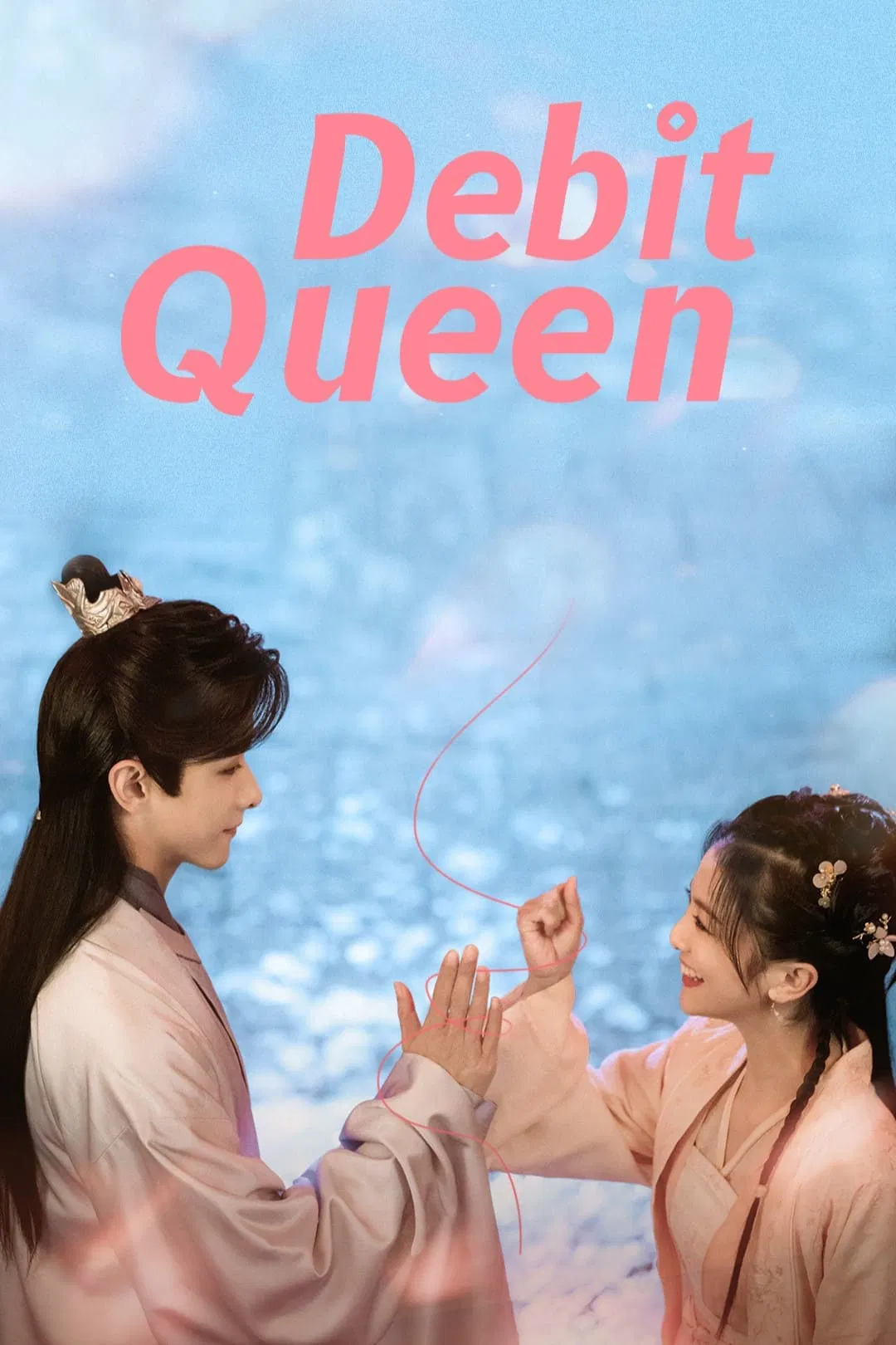 Poster chính thức của phim Phim Tâm Lý "Cô Nương Ham Tiền" (Debit Queen - 2024), với sự tham gia của diễn viên Zhao Yiqin và Li Jiaqi.