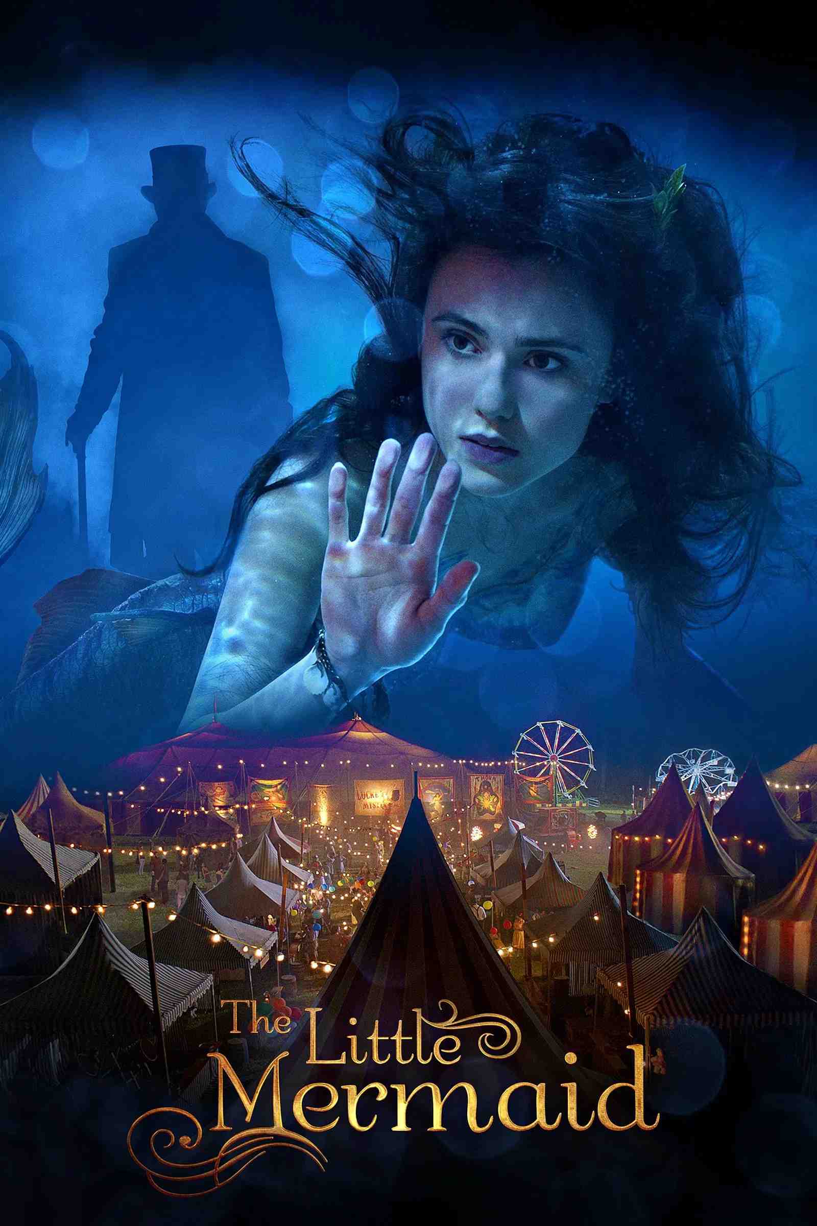 Poster chính thức của phim Phim Gia Đình, Phim Phiêu Lưu "Cổ Tích Nơi Đại Dương" (The Little Mermaid - 2018), với sự tham gia của diễn viên Poppy Drayton và Shirley MacLaine.