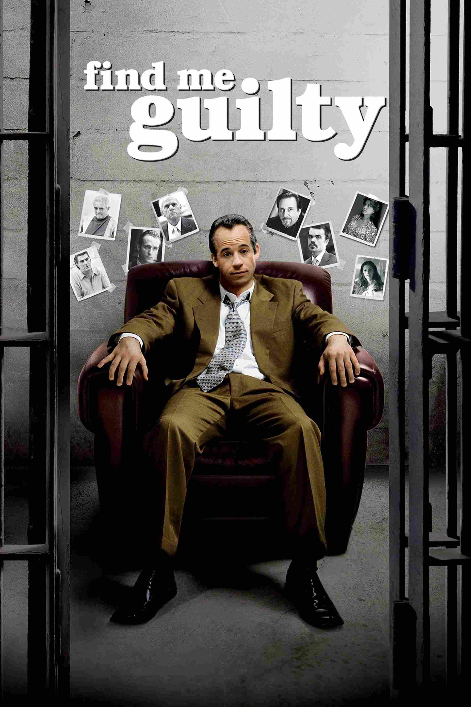 Poster chính thức của phim Phim Hài, Phim Hình Sự "Có Tội Hay Không" (Find Me Guilty - 2006), với sự tham gia của diễn viên Vin Diesel và Alex Rocco.