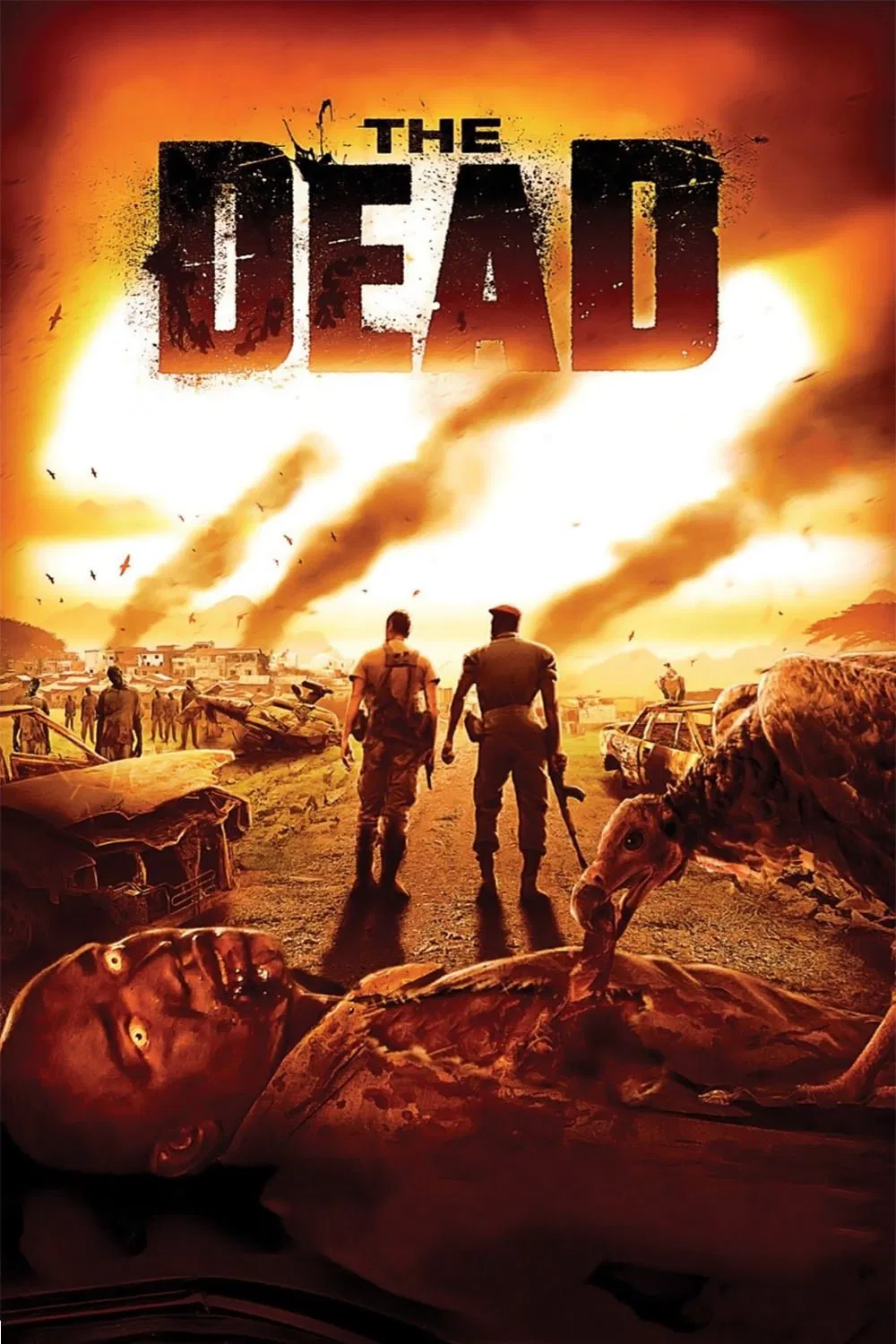 Poster chính thức của phim Phim Kinh Dị, Phim Hành Động "Cõi Chết" (The Dead - 2010), với sự tham gia của diễn viên Rob Freeman và Glenn Salvage.