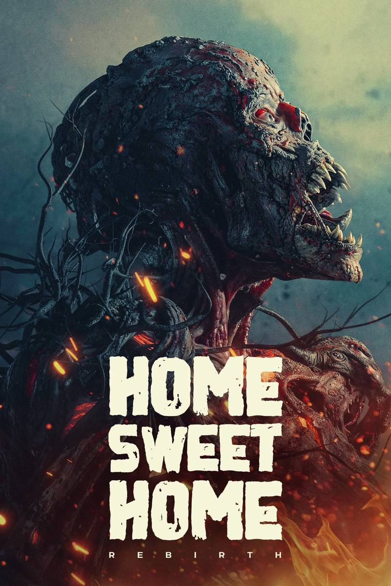 Poster chính thức của phim Phim Kinh Dị, Phim Giả Tượng "Cõi Gián Đoạn: Tái Sinh" (Home Sweet Home: Rebirth - 2025), với sự tham gia của diễn viên Michele Morrone và William Moseley.