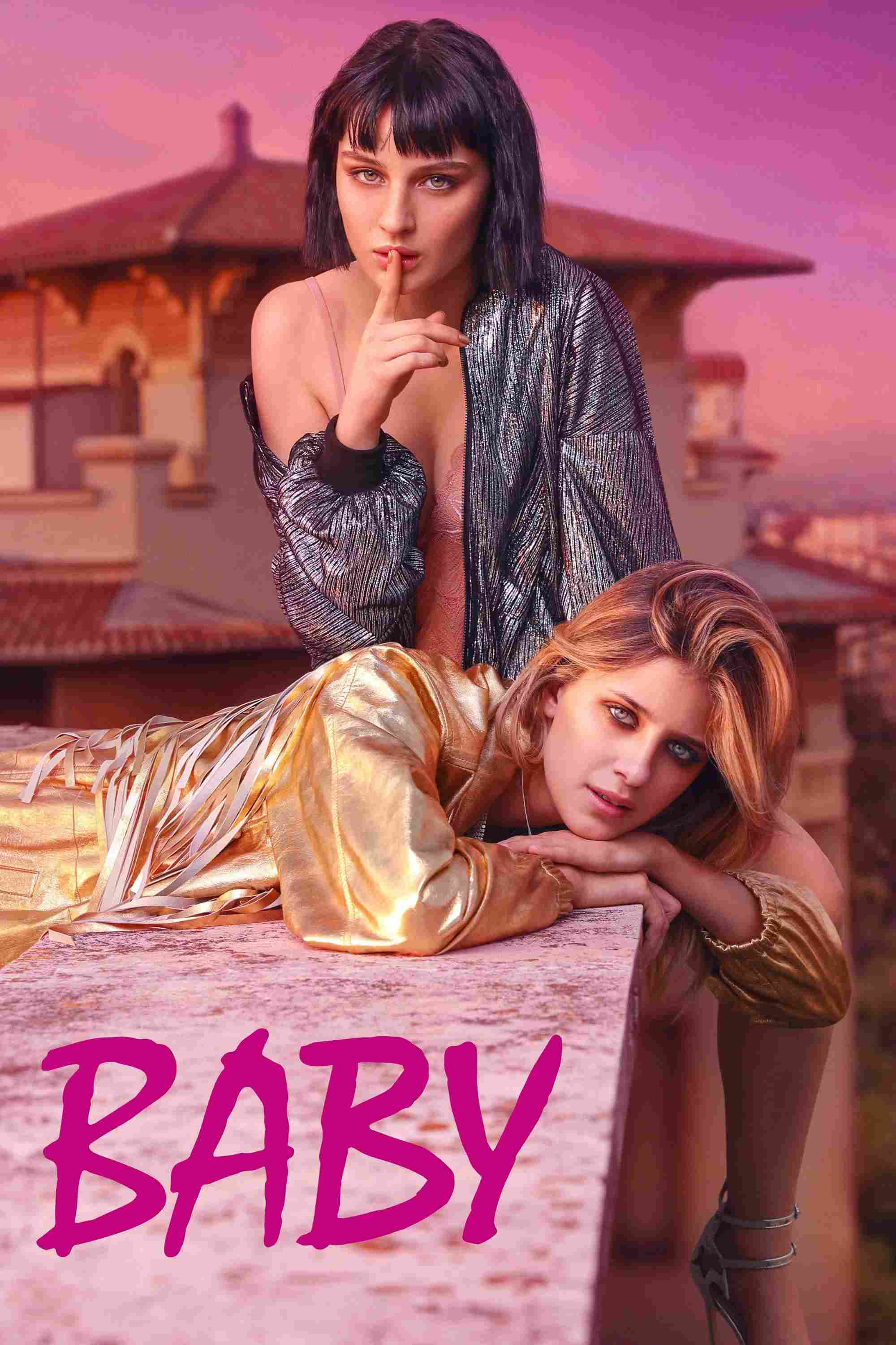 Poster chính thức của phim Phim Tâm Lý "Con Cưng (Phần 1)" (Baby - 2018), với sự tham gia của diễn viên Benedetta Porcaroli và Alice Pagani.