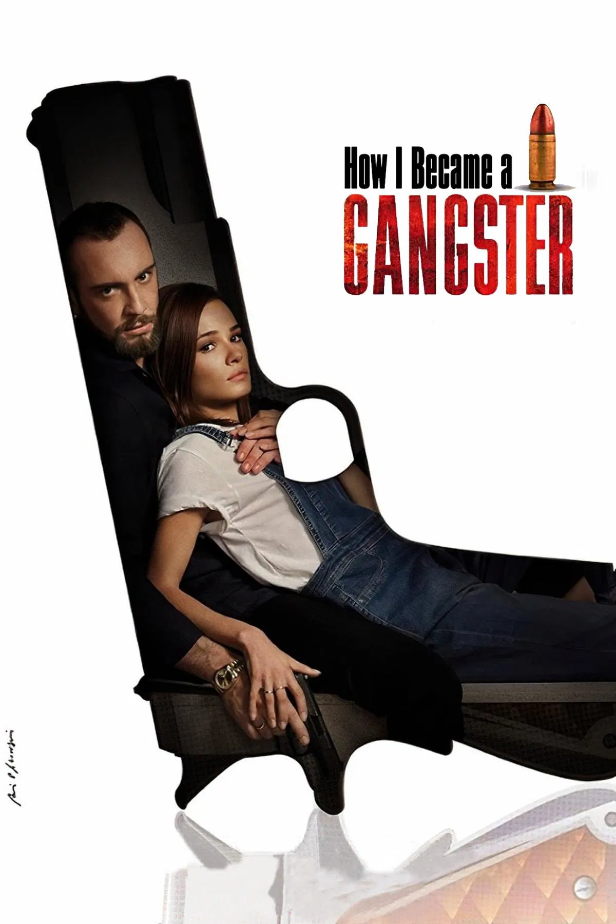 Poster chính thức của phim Phim Hình Sự, Phim Hành Động "Con đường băng đảng" (How I Became a Gangster - 2019), với sự tham gia của diễn viên Marcin Kowalczyk và Tomasz Włosok.