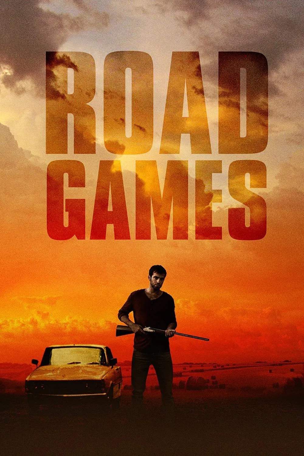 Poster chính thức của phim Phim Kinh Dị, Phim Giật Gân "Con Đường Chết Chóc" (Road Games - 2015), với sự tham gia của diễn viên Andrew Simpson và Joséphine de la Baume.