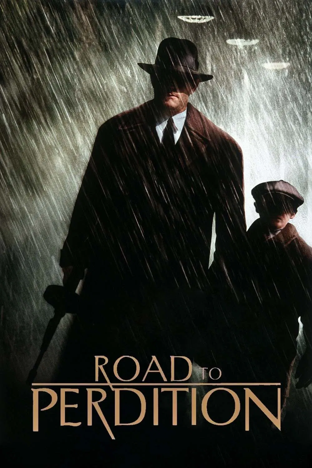 Poster chính thức của phim Phim Hình Sự, Phim Tâm Lý "Con Đường Diệt Vong" (Road to Perdition - 2002), với sự tham gia của diễn viên Tom Hanks và Paul Newman.